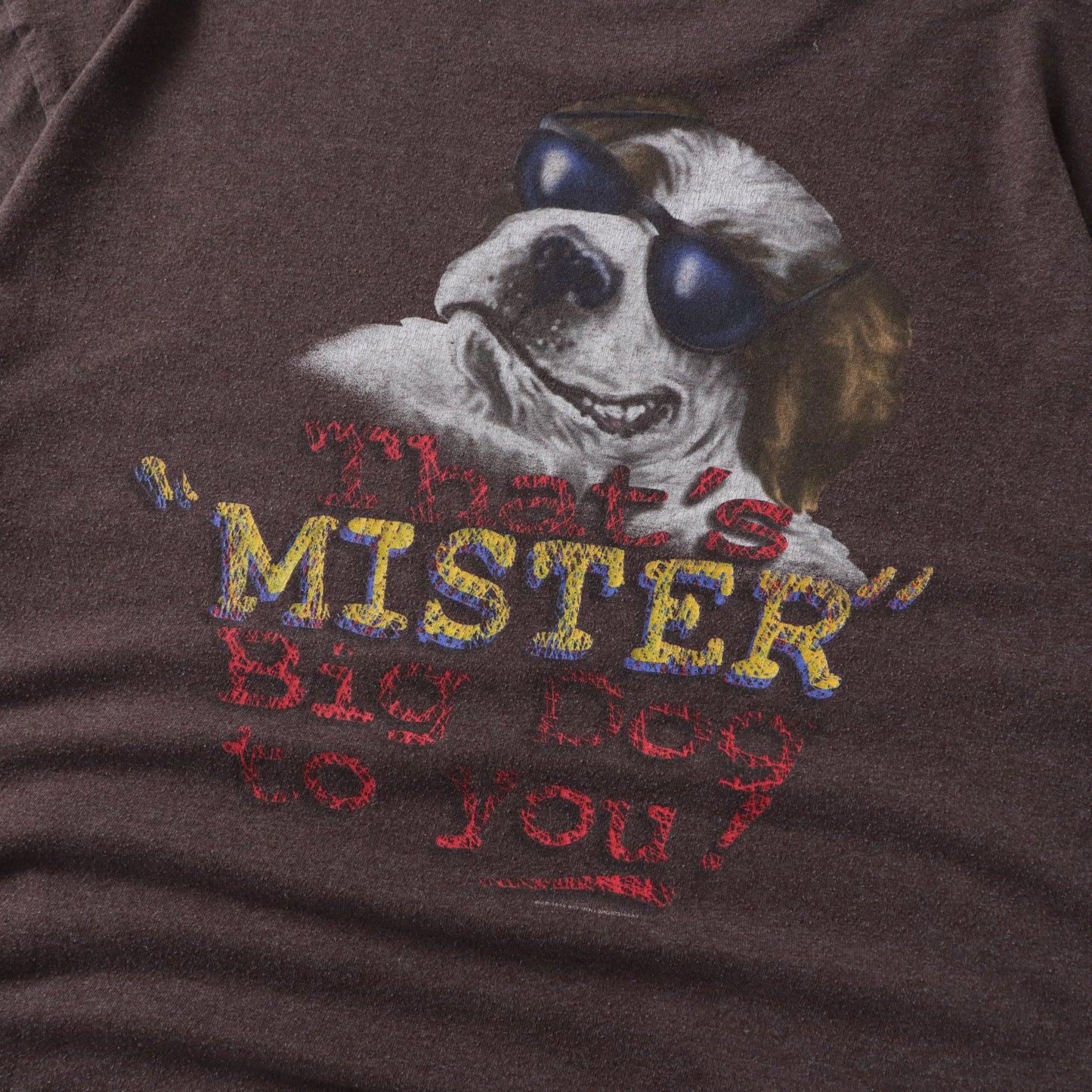 Vintage 90s Big Dogs 'Mister Big Dog' Tee - L