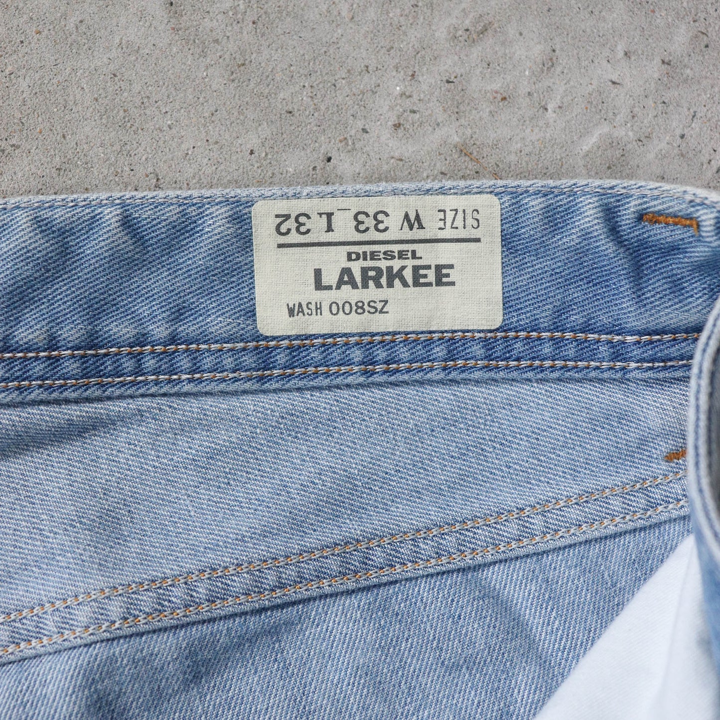 Diesel Industry Light Wash Denim Jeans - 2000s (33x32)