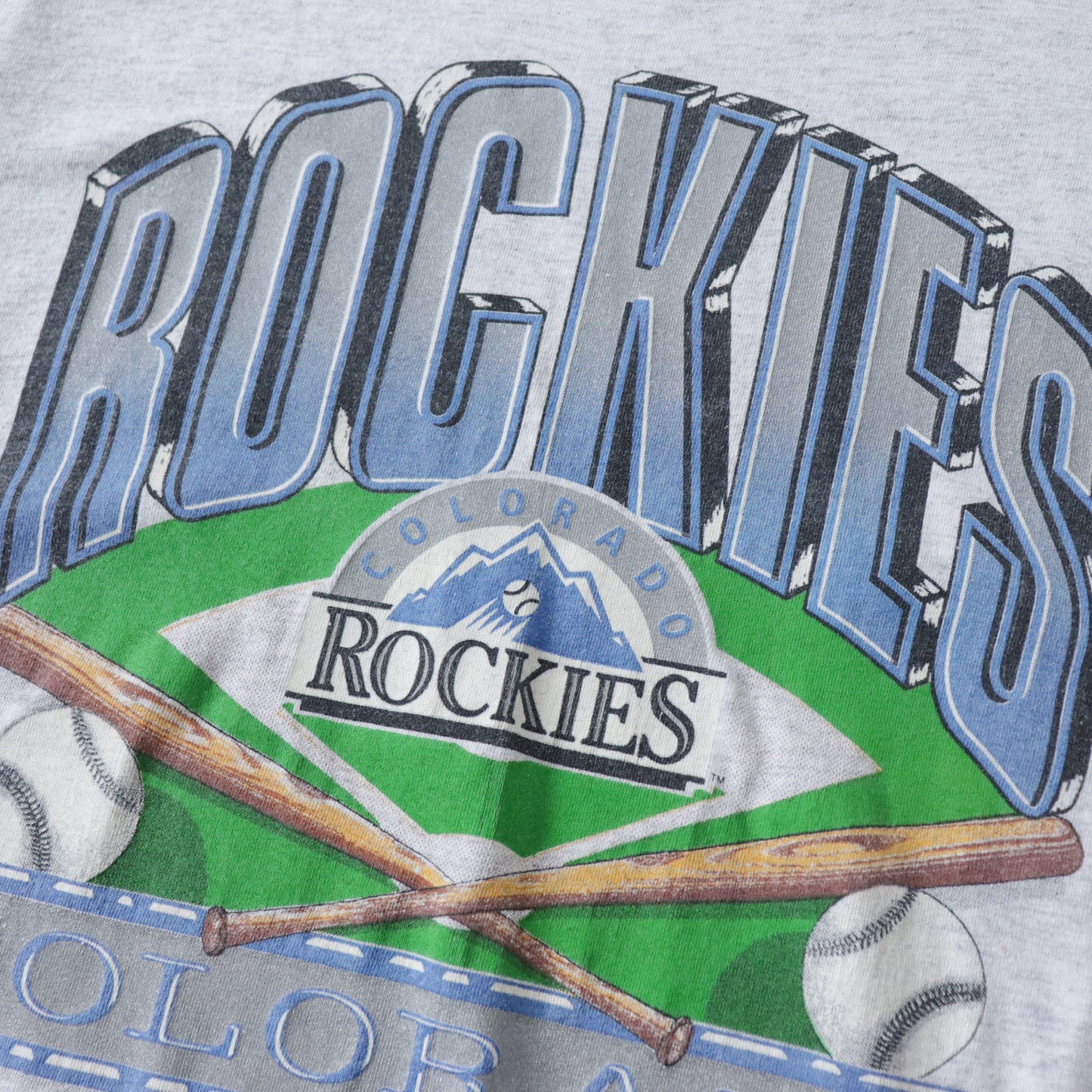 Vintage 1991 Colorado Rockies Salem MLB Tee - XL