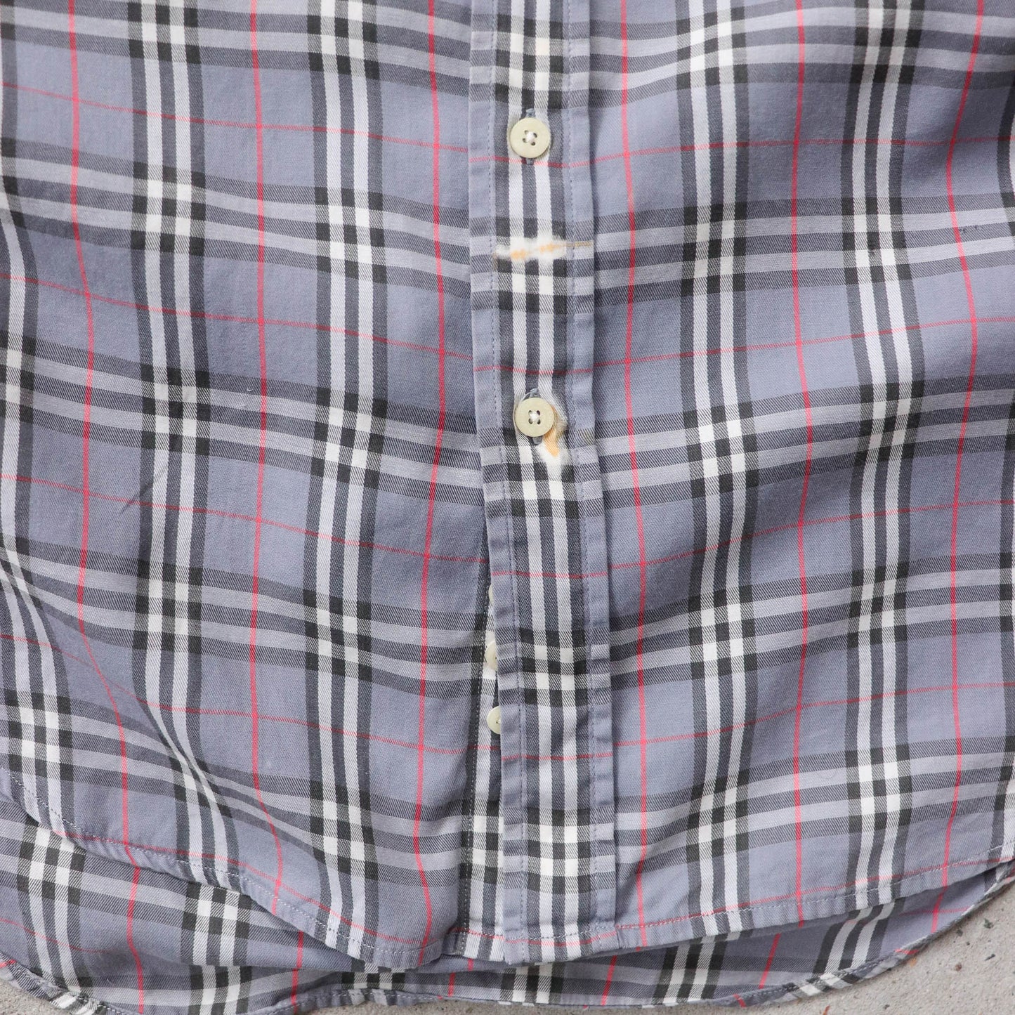 Burberry Nova Check Button Up Shirt - 90s (M)