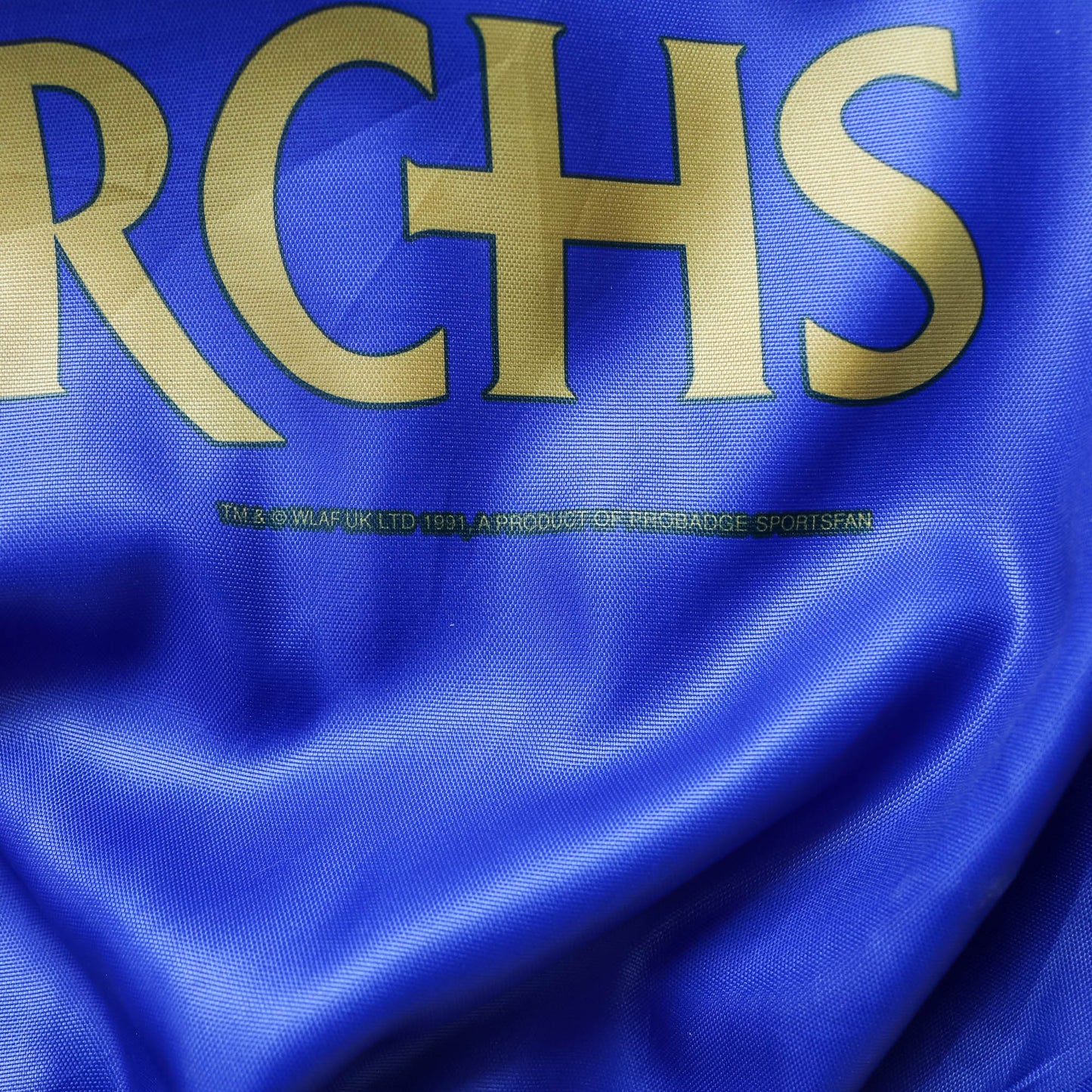 London Monarchs NFL Europe Satin Bomber Jacket - 1991 (L)