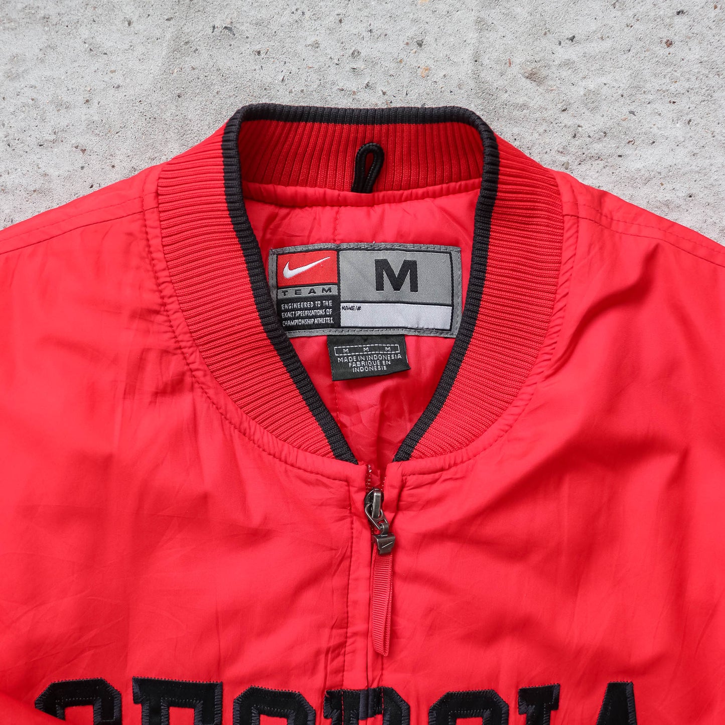 Nike Georgia Bulldogs NCAA Puffer Bomber Jacket - 2000s (M)