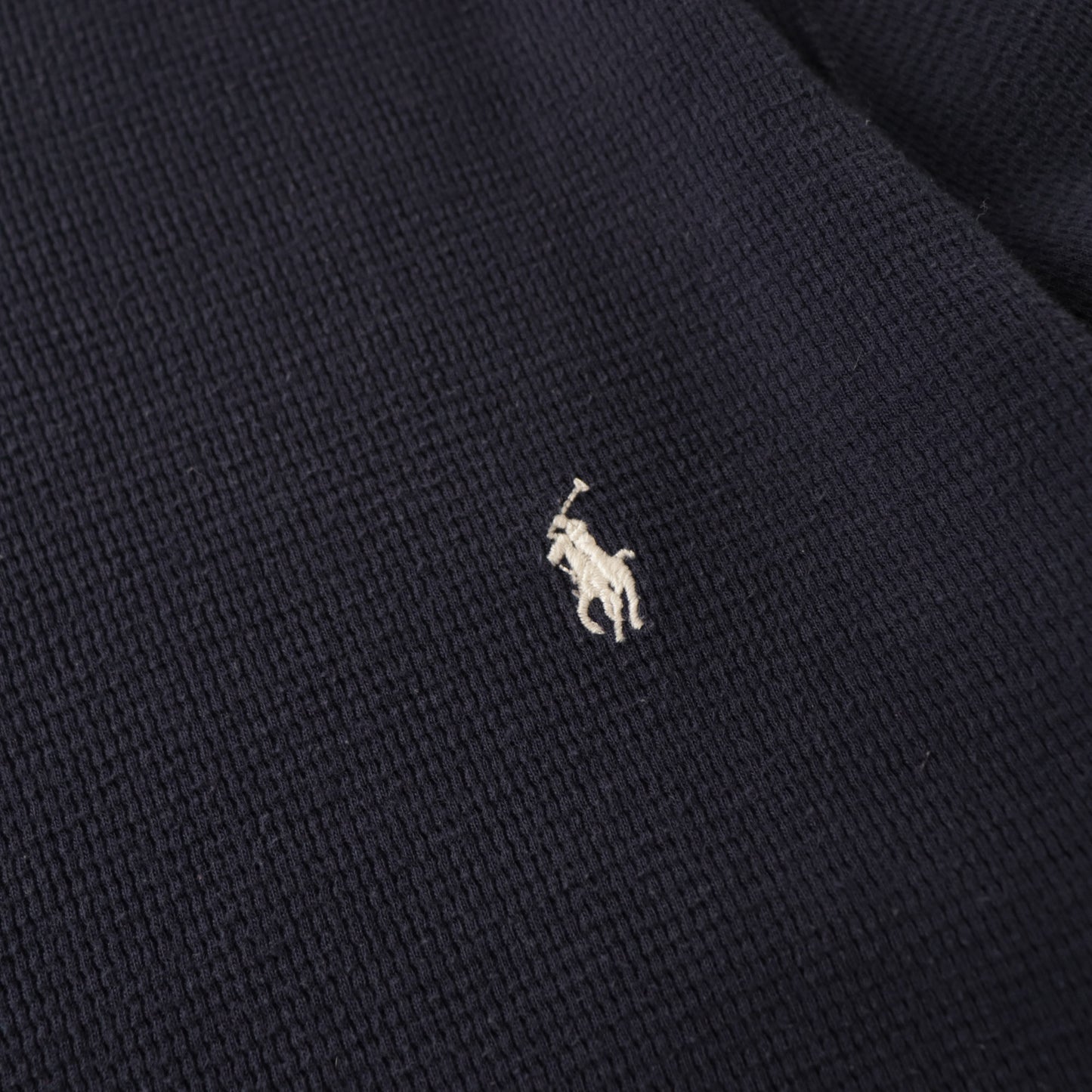 Vintage 2000s Polo Ralph Lauren Waffle Knit Shirt - M