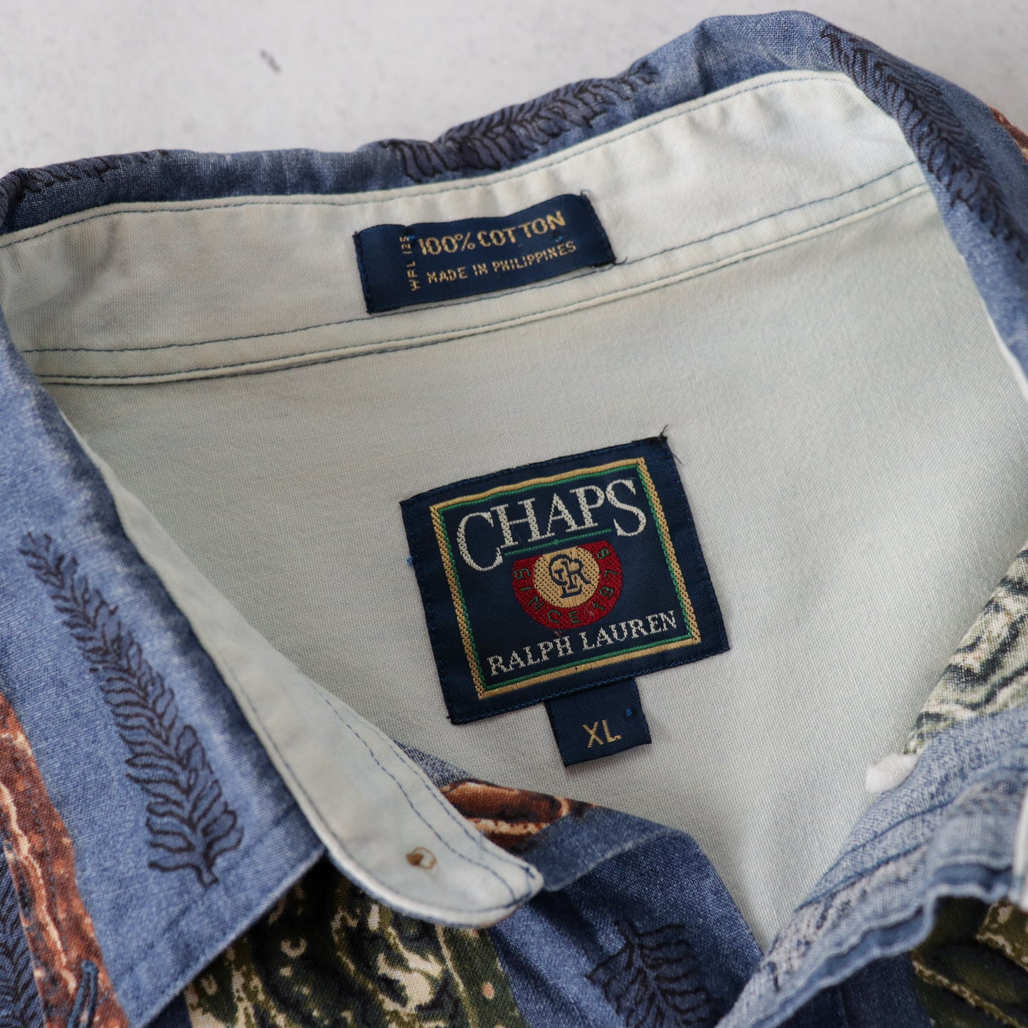 Vintage 90s Chaps Ralph Lauren Button Up Shirt - XL