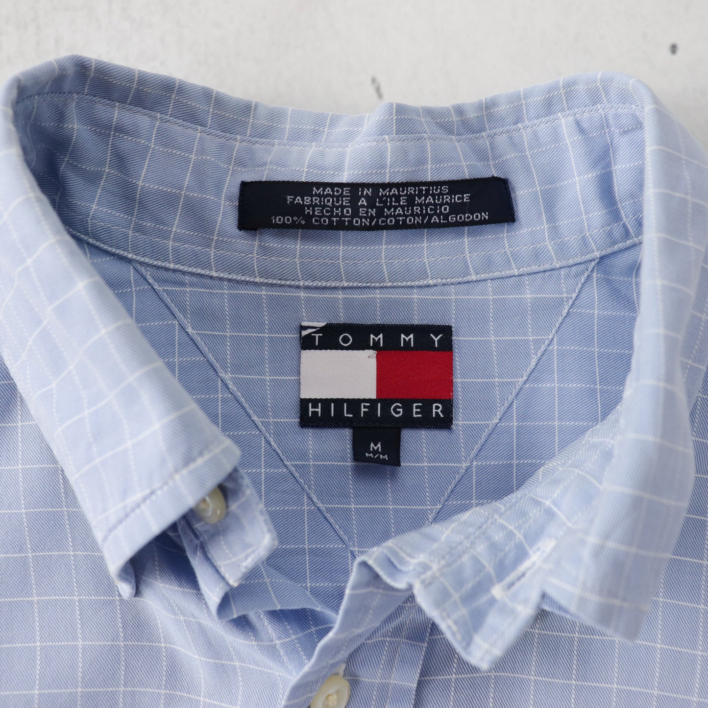 Vintage 90s Tommy Hilfiger Button Up Shirt - M