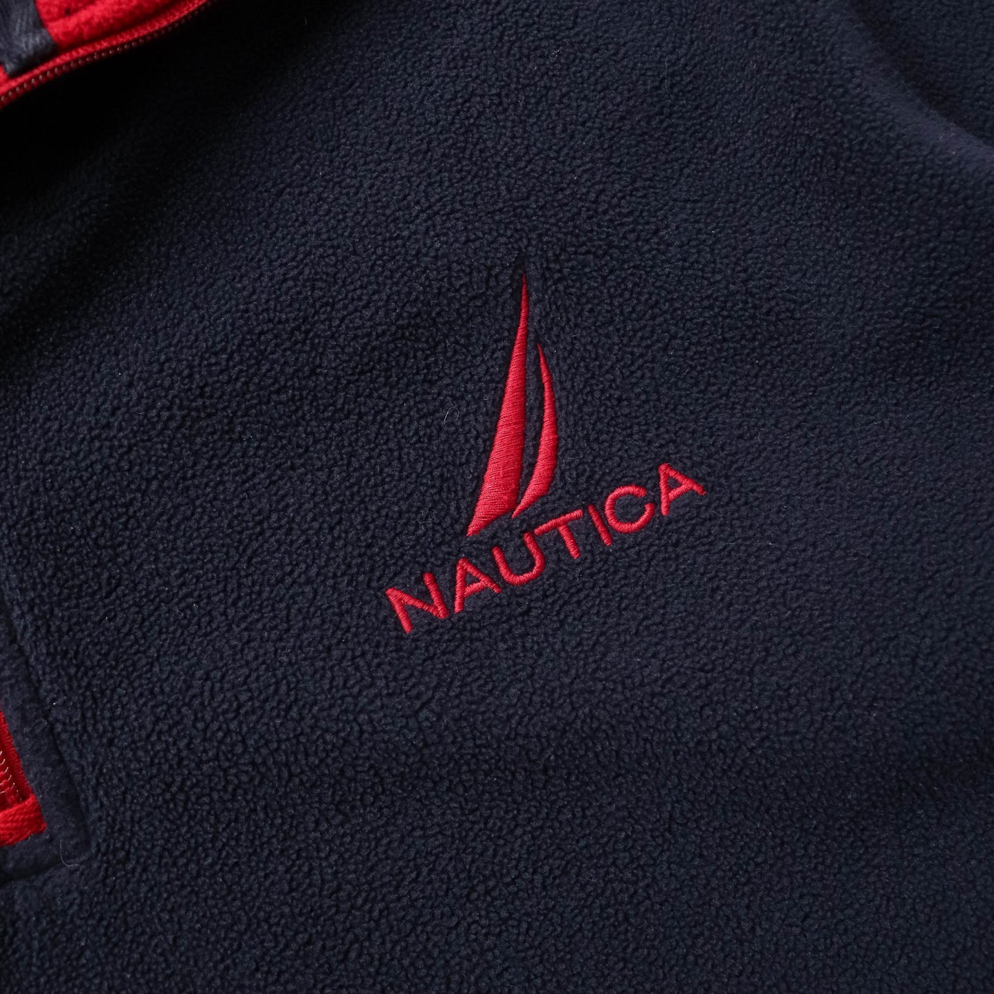 Nautica 1/4 Zip Fleece Pullover - 2000s (L)