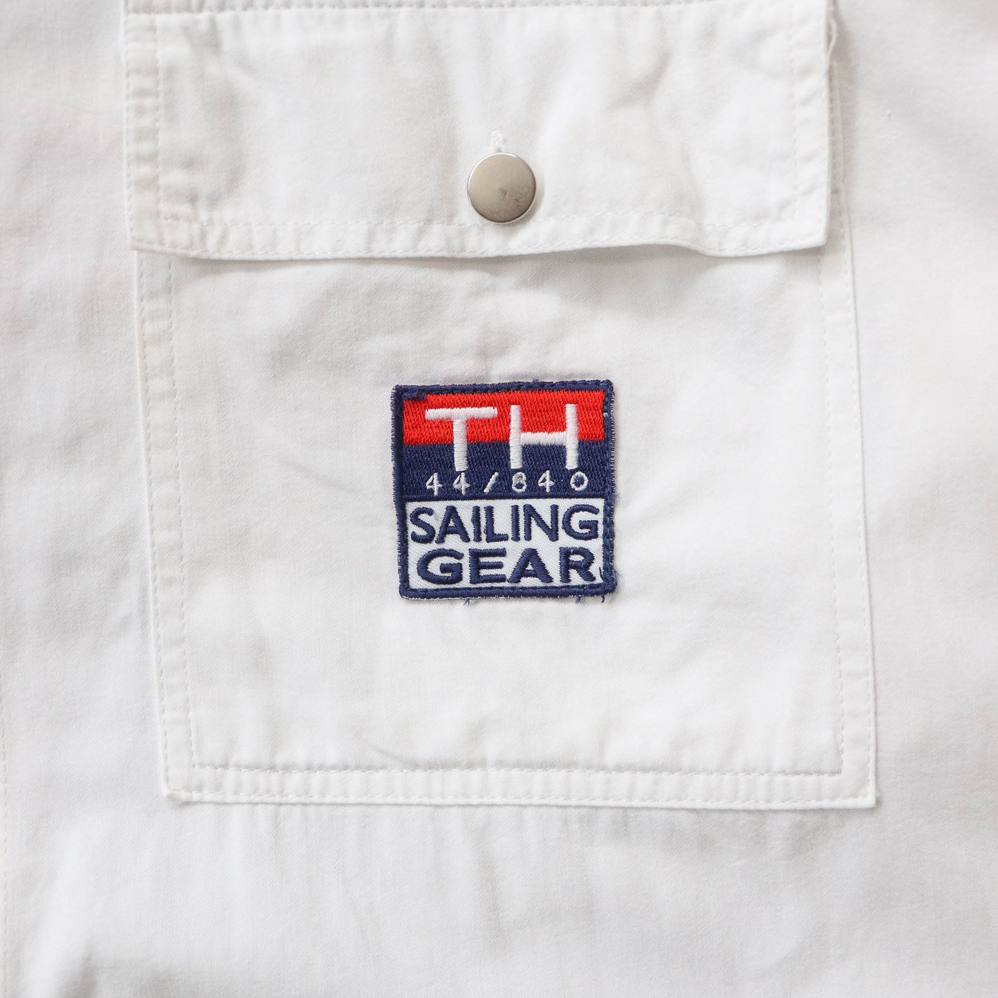 Tommy Hilfiger Sailing Gear Button Up Shirt - 90s (XL)