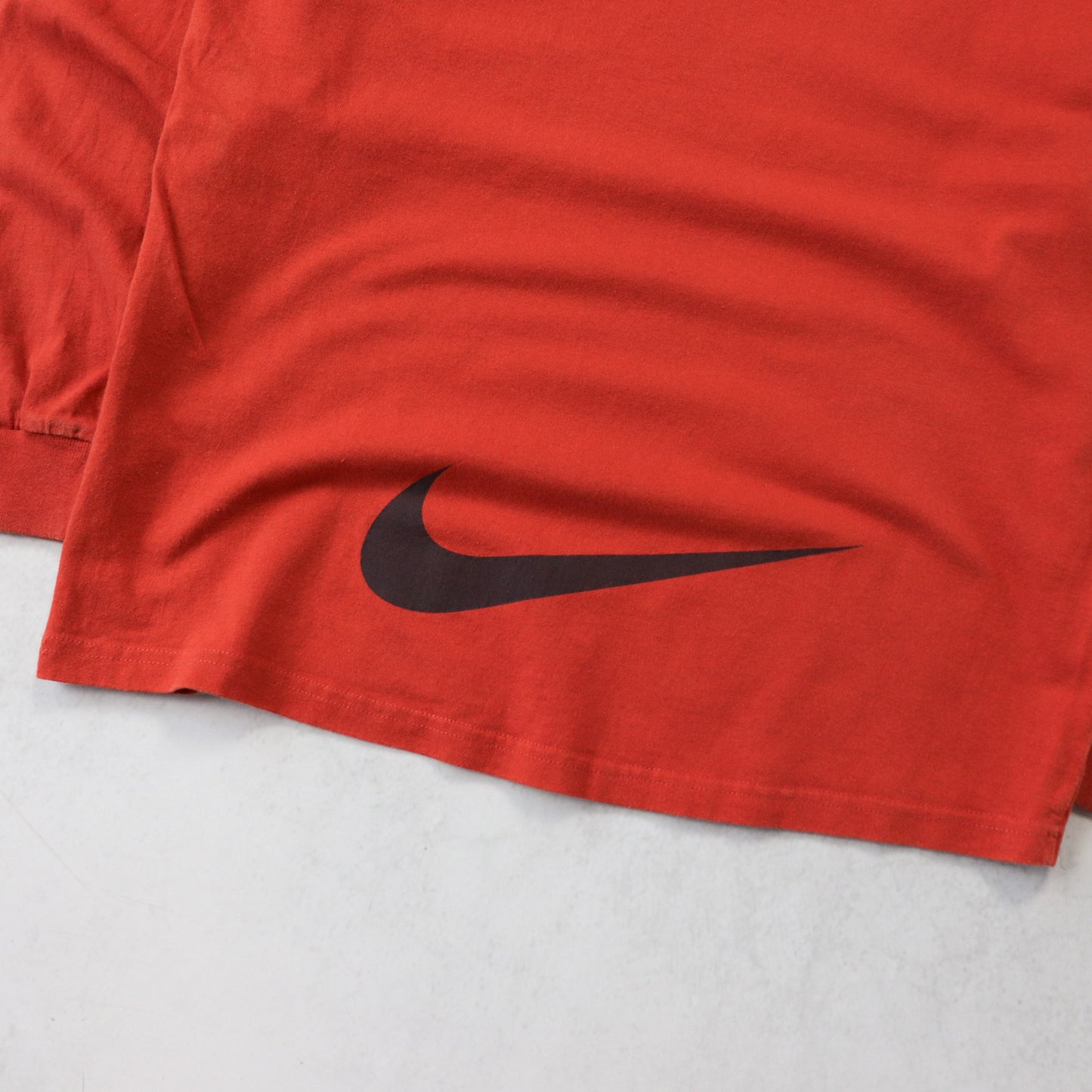 Vintage 90s Nike Spellout Long Sleeve Tee - S