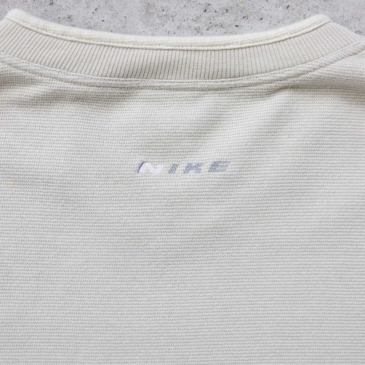 Nike Mini Swoosh Waffle Knit Sweatshirt - 90s (XXL)