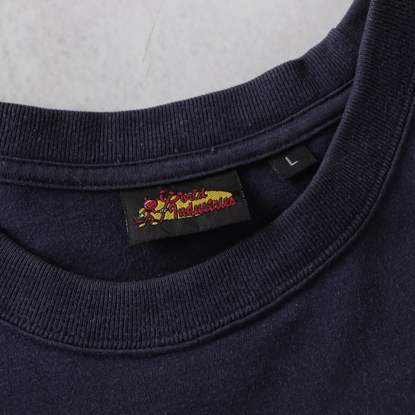 Vintage 90s World Industries Flame Boy Skate Tee - L