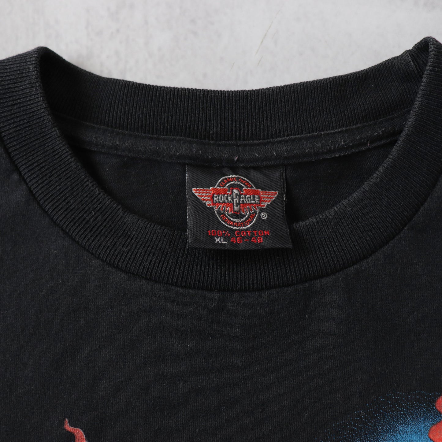 Vintage 90s No Boundaries Biker Tee - XL