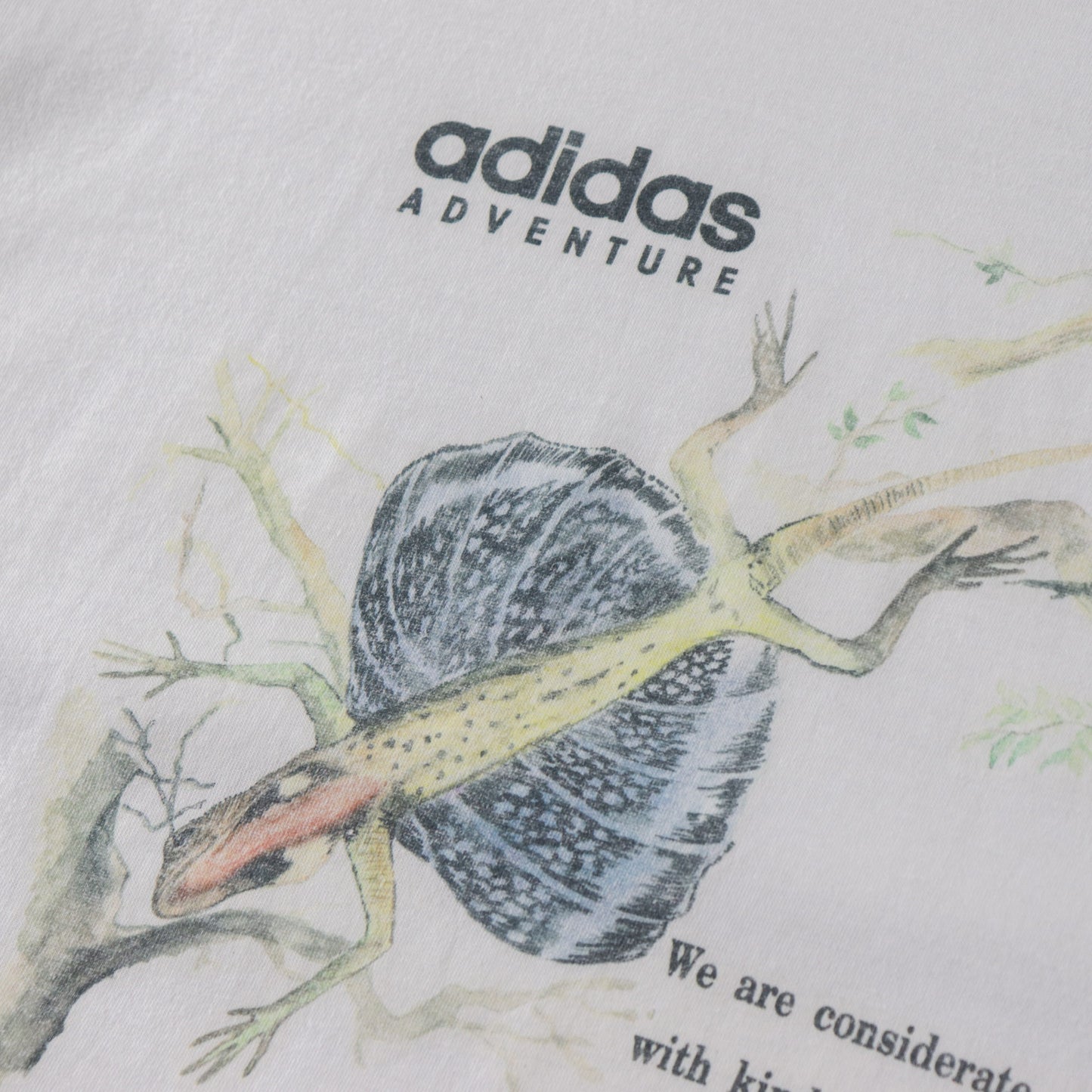 Vintage 90s Adidas Adventure Tee - L