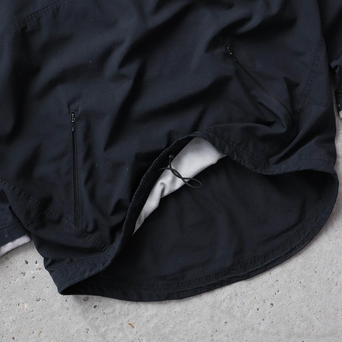Nike Lacrosse 1/4 Zip Hooded Windbreaker Jacket - 2000s (S)