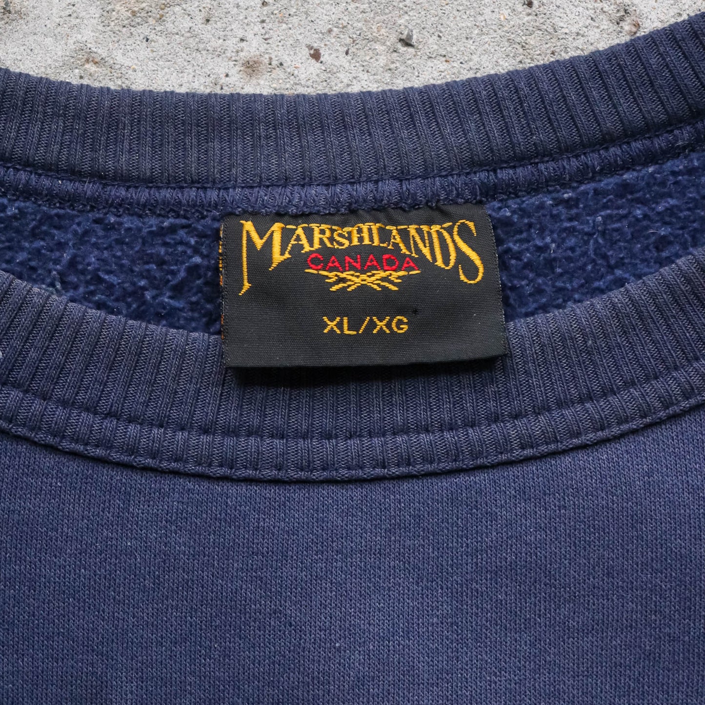 Canadian Marshlands Embroidered Nature Sweatshirt - 90s (XL)