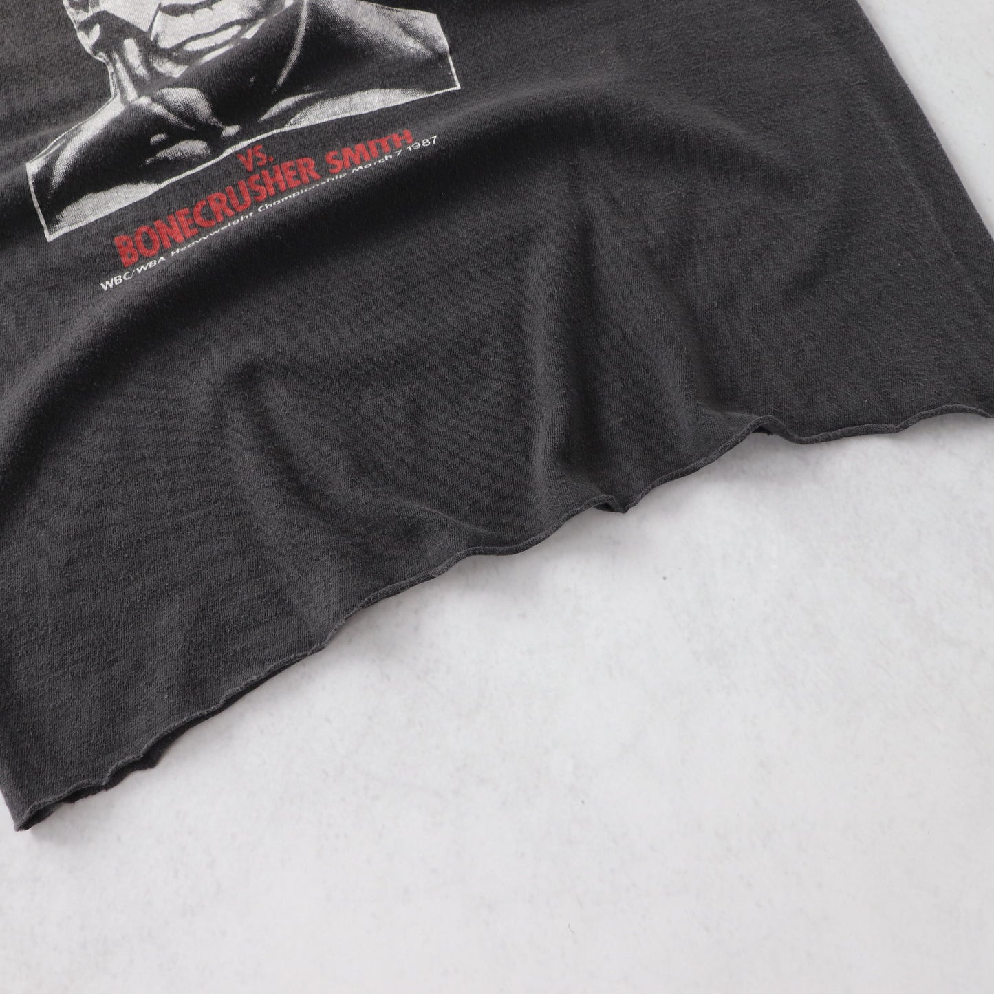 Vintage Mike Tyson vs Bonecrusher Smith 1987 Boxing Tee - S