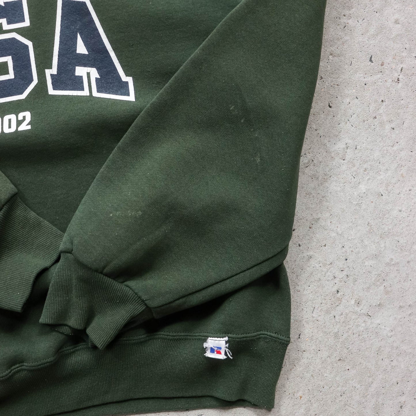Russell Athletic USA Spellout Sweatshirt - 90s (L)
