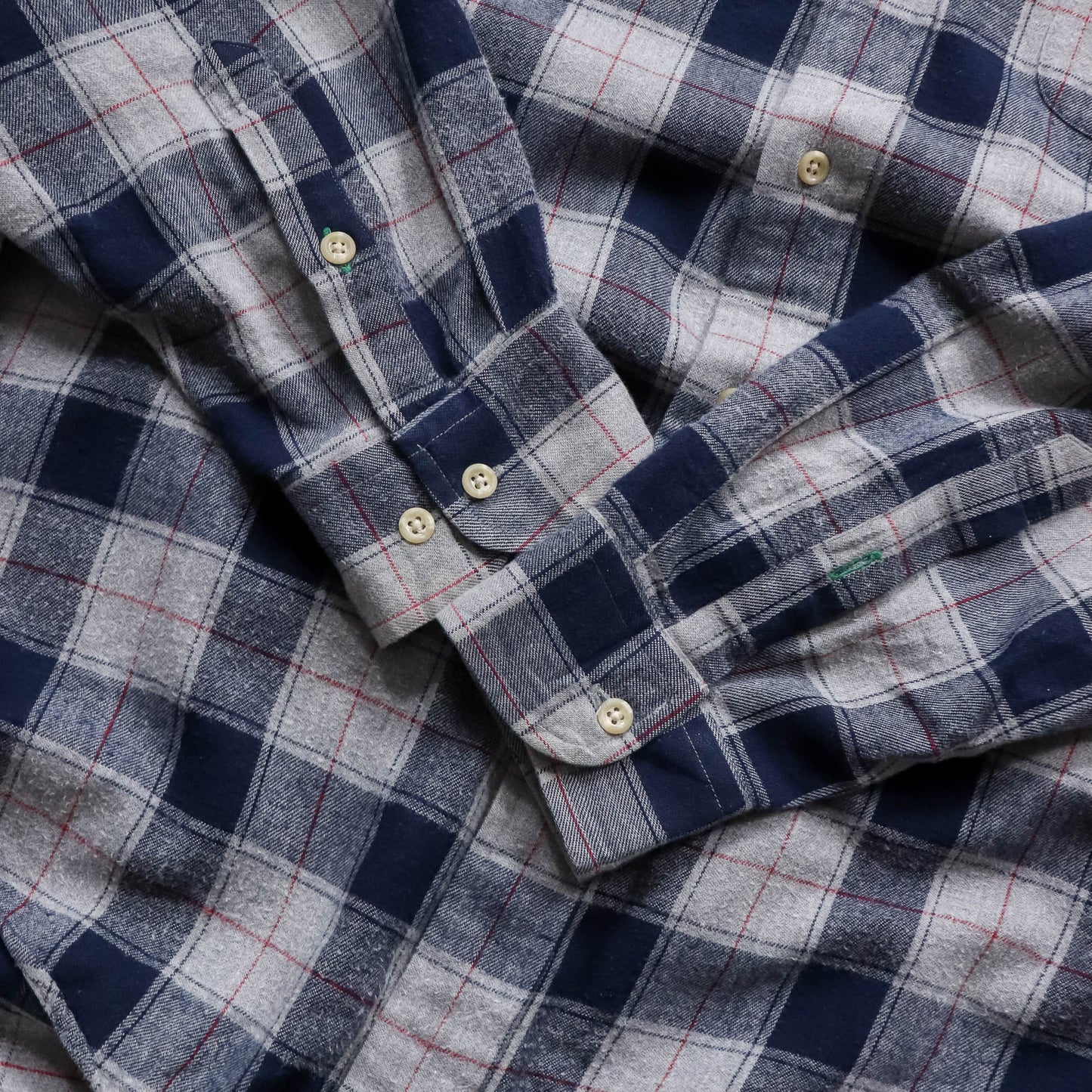 Tommy Hilfiger Flannel Button Up Shirt - 90s (L)