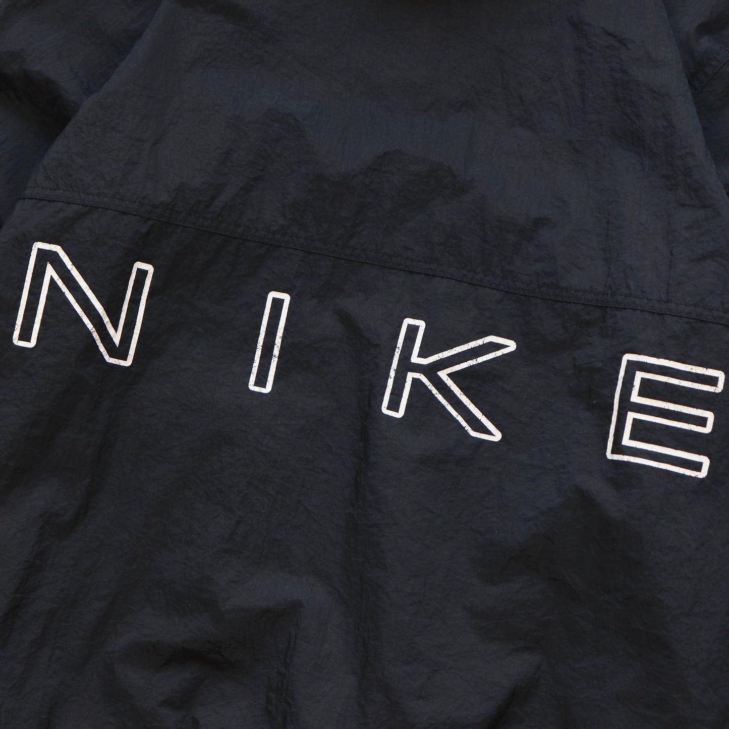 Vintage 90s Nike Spellout 1/4 Zip Pullover Jacket - Women's S