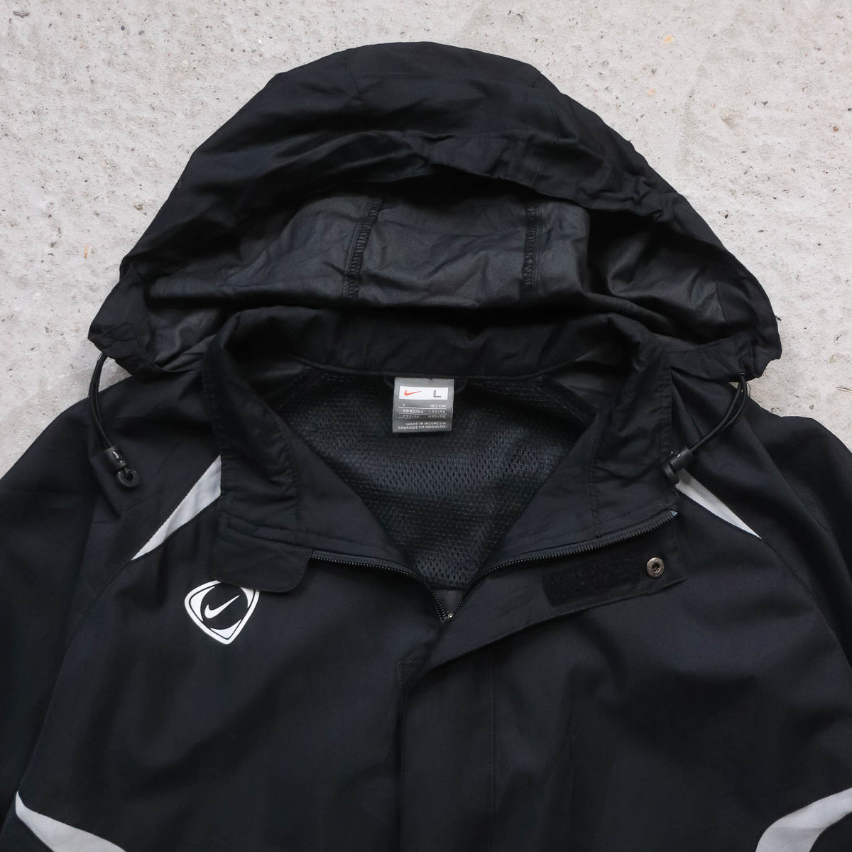 Nike T90 Football Windbreaker Jacket - 2000s (L)