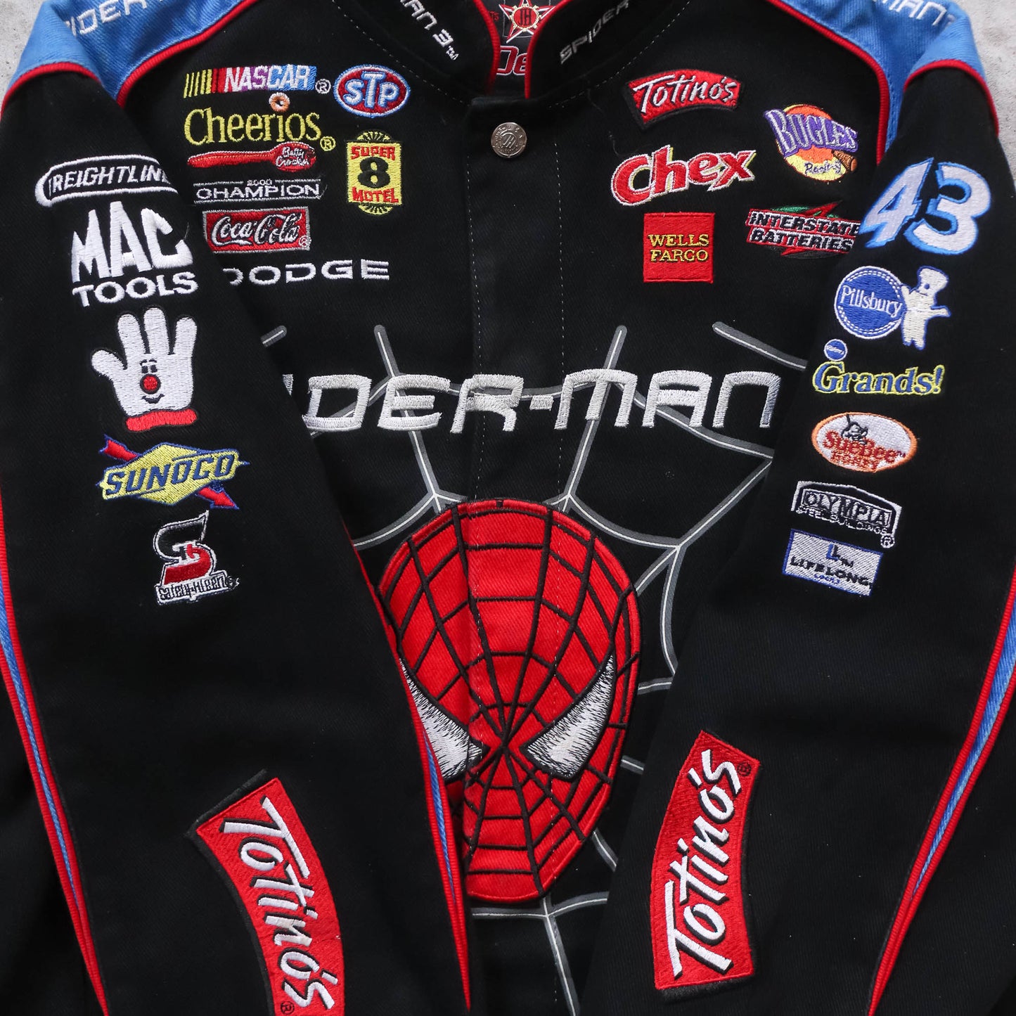 Spiderman 3 Jeff Hamilton NASCAR Racing Jacket - 2007 (Women's XS)