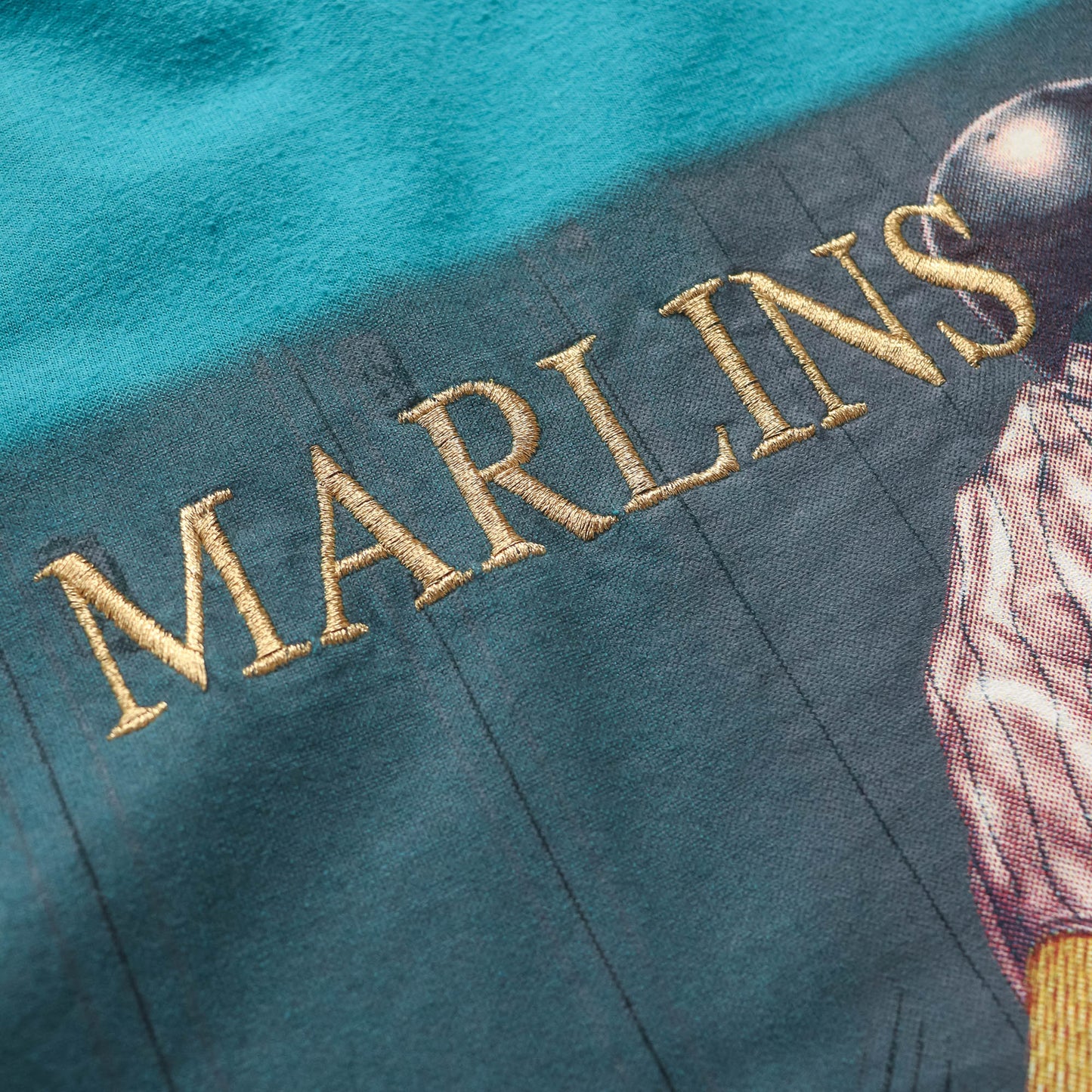 Florida Marlins Embroidered MLB Tee - 90s (XL)