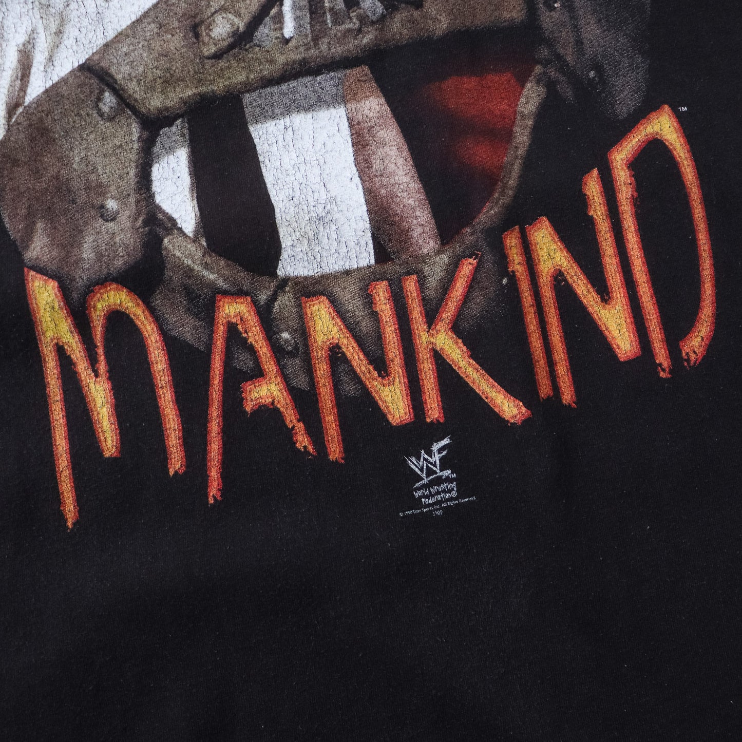 Vintage 1998 Mankind Mick Foley WWF Tee - XL - AL Vintage