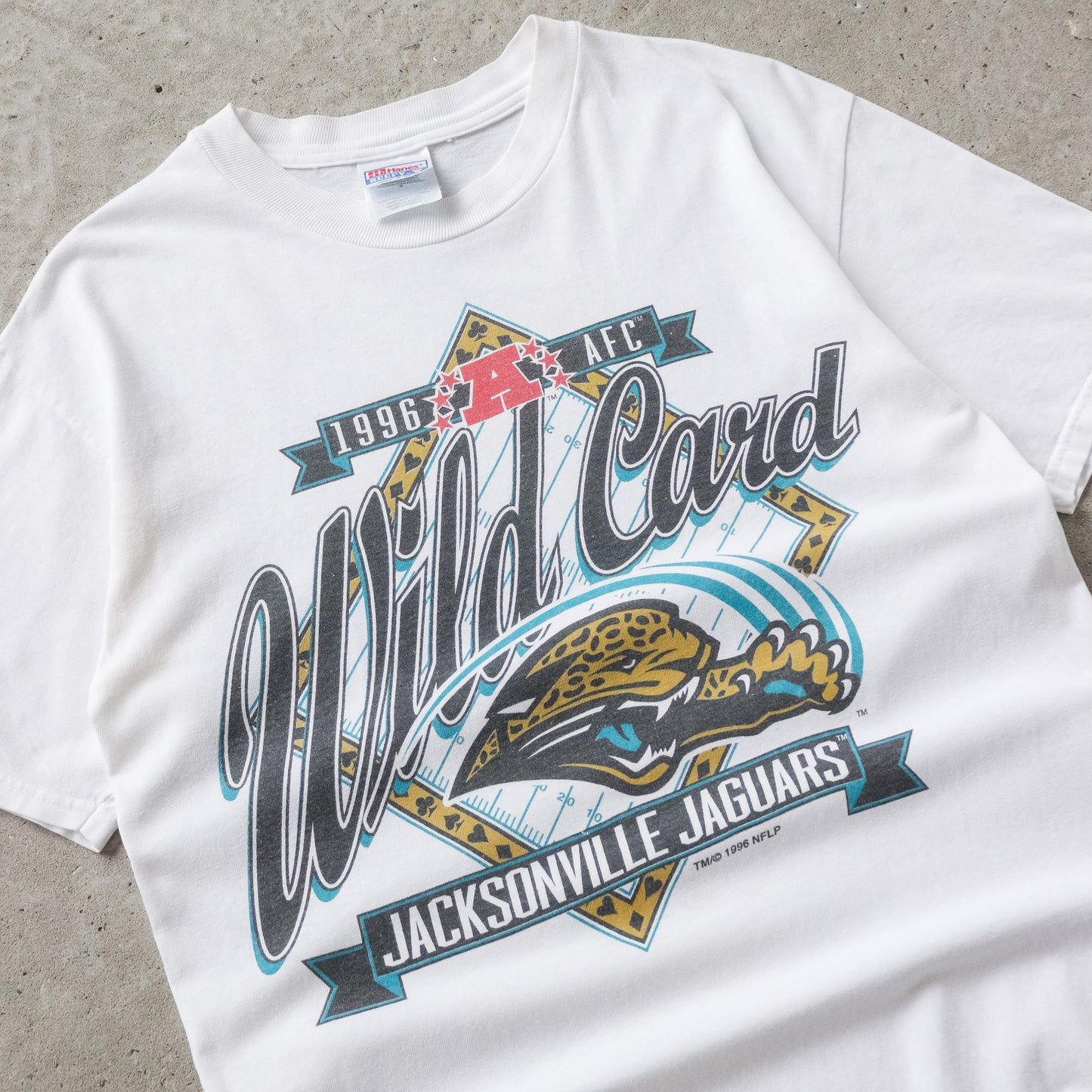 Vintage 1996 Jacksonville Jaguars NFL Tee - M