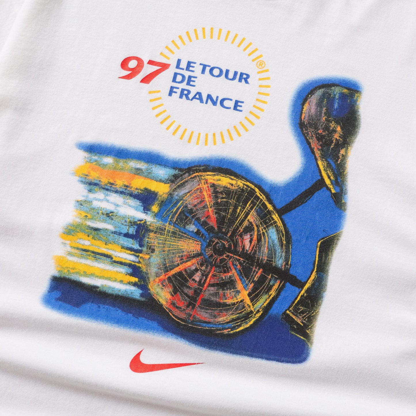 Vintage 1997 Tour de France Nike Tee - L