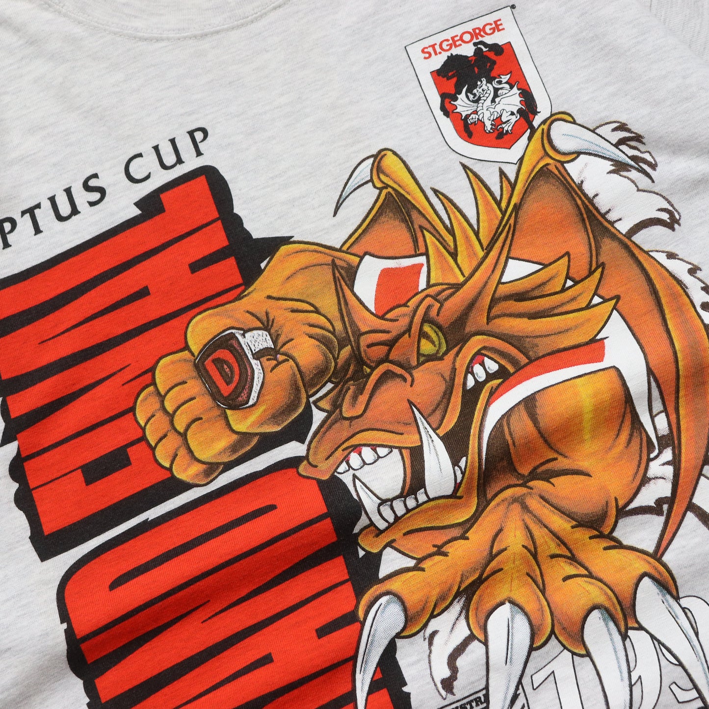 Vintage 1996 St George Dragons NRL Grand Final Tee - L