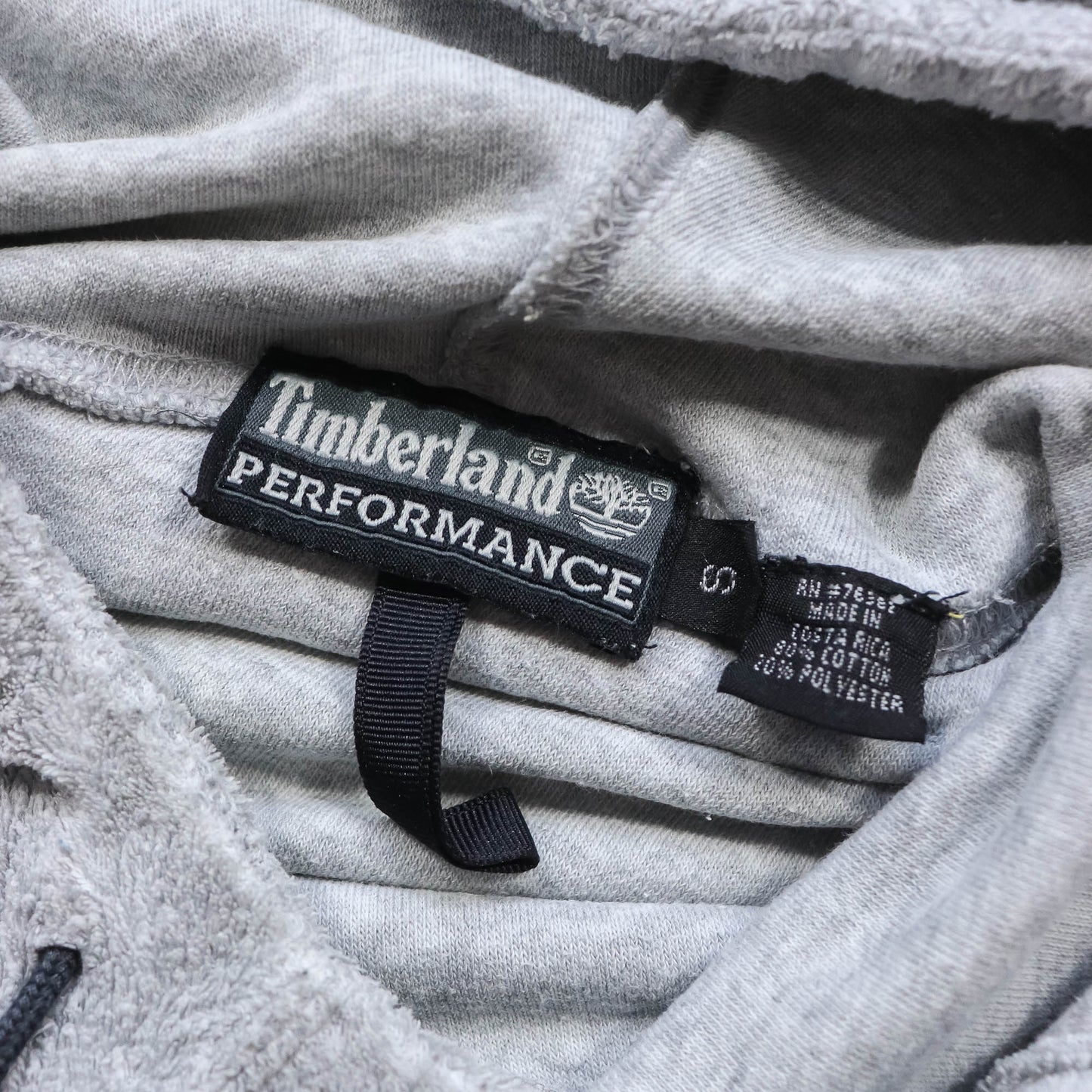 Timberland Performance Embroidered Terry Cloth Hoodie - 90s (M)