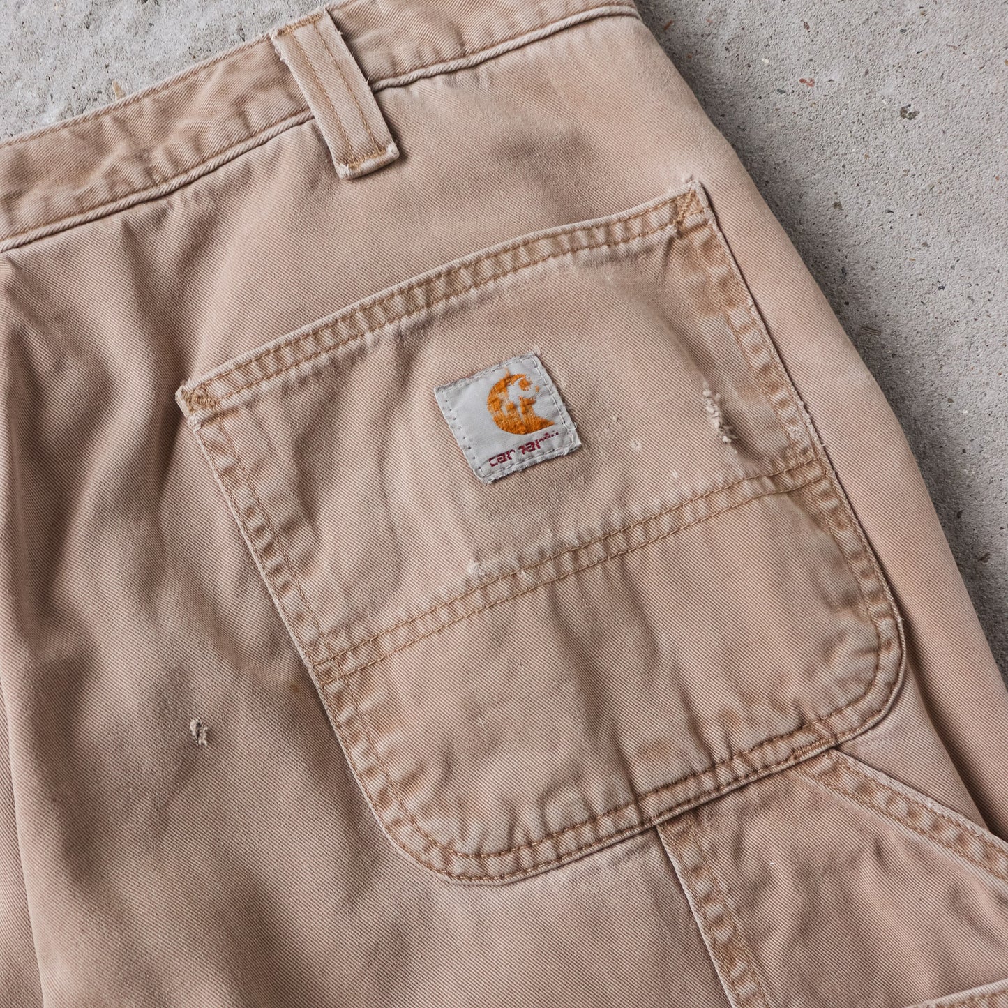 Vintage Carhartt Flannel Lined Carpenter Pants - 34x30