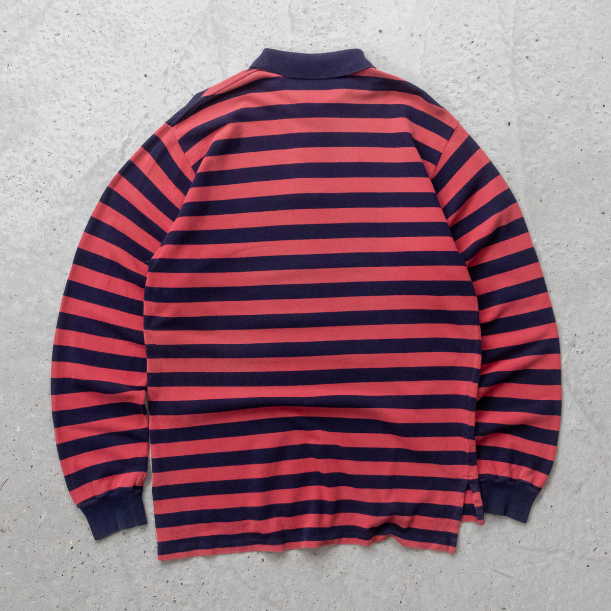 Polo Ralph Lauren Striped Rugby Shirt – 90s (XL)