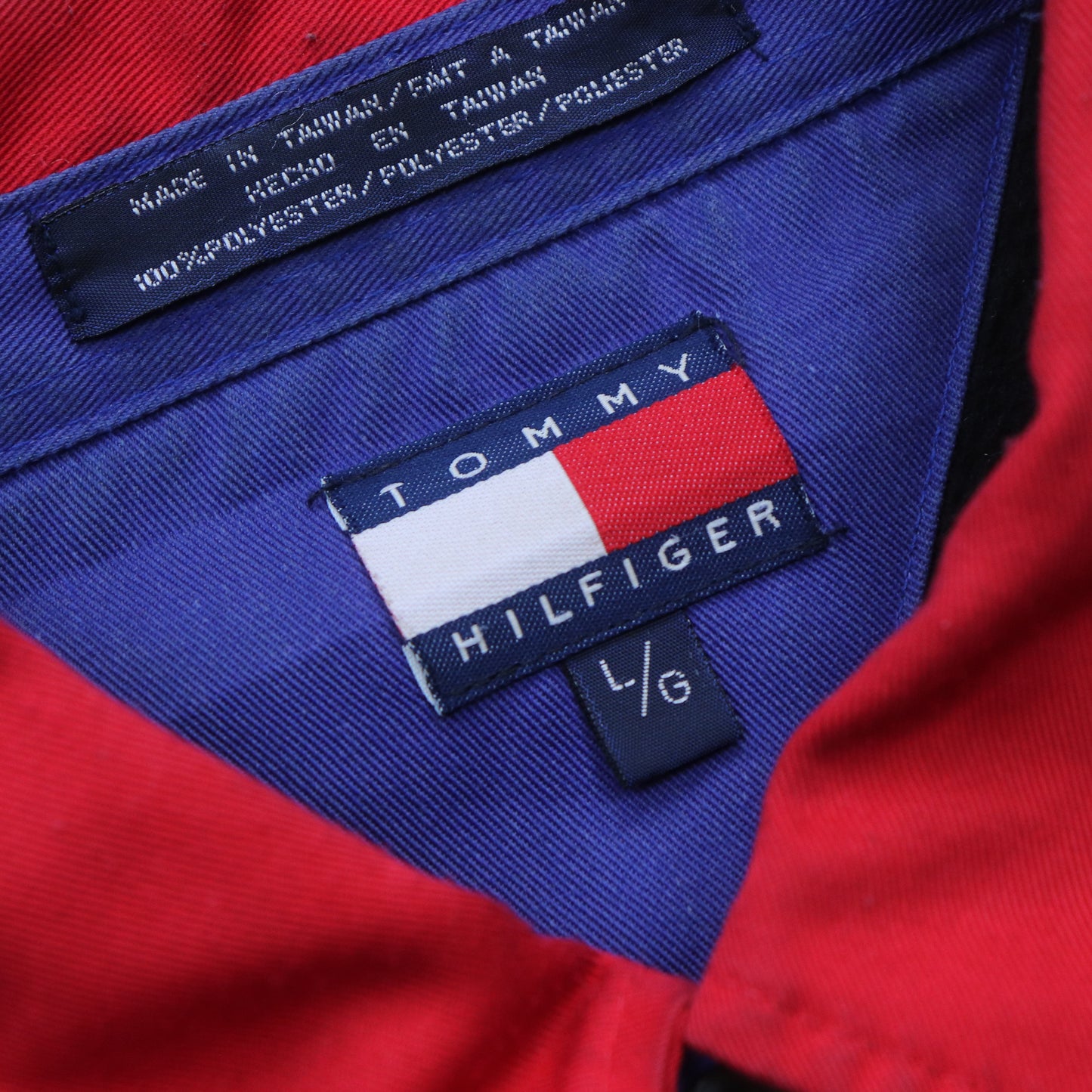 Vintage 90s Tommy Hilfiger Fleece Sweatshirt - L