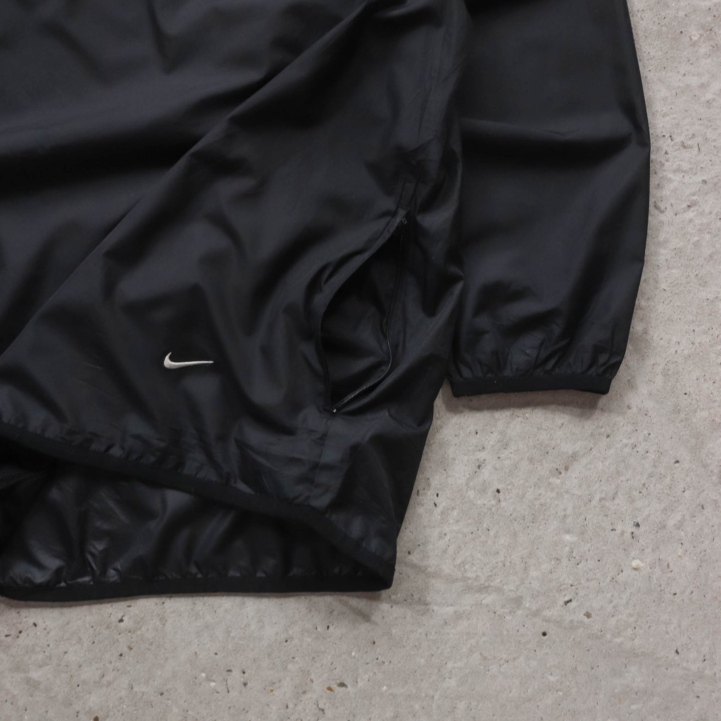 Nike Spellout 1/4 Zip Windbreaker Jacket - 2000s (XXL)