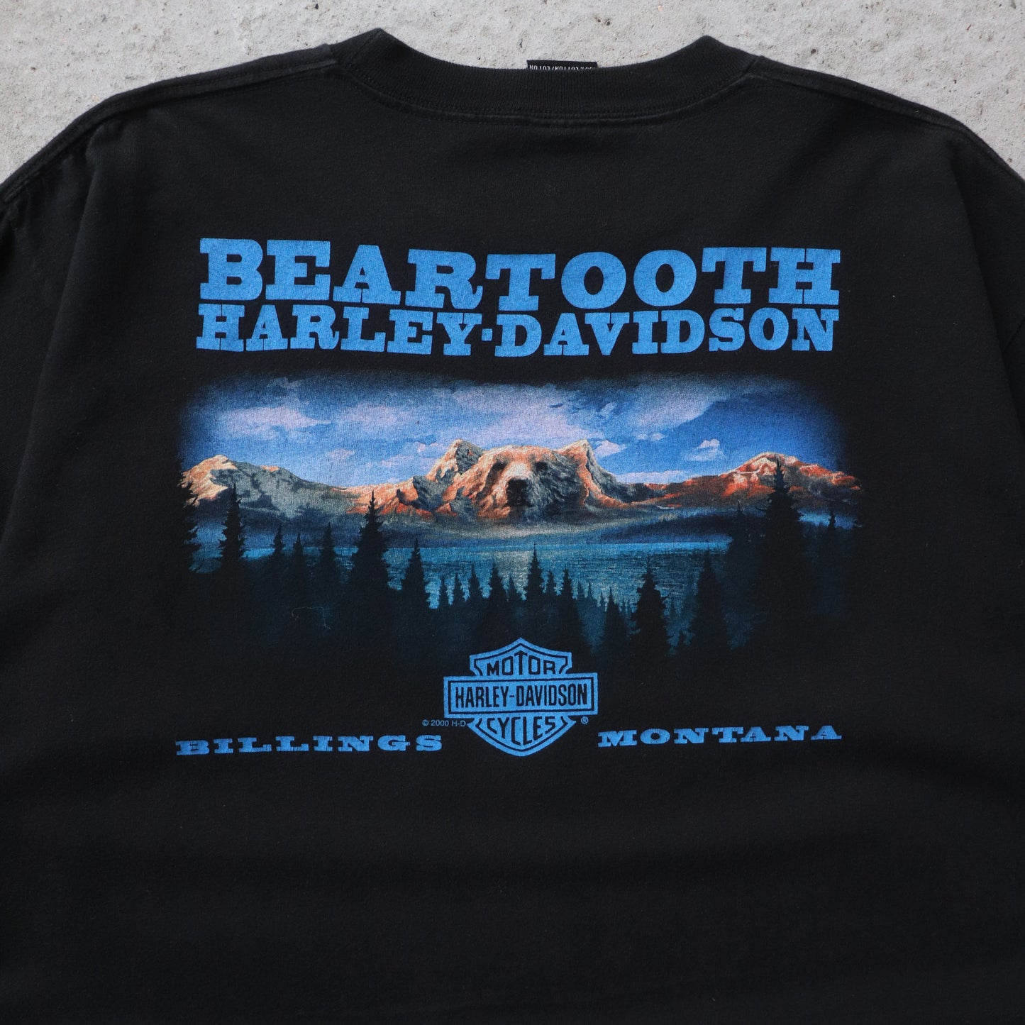Vintage Harley Davidson Montana Tee - XL - AL Vintage