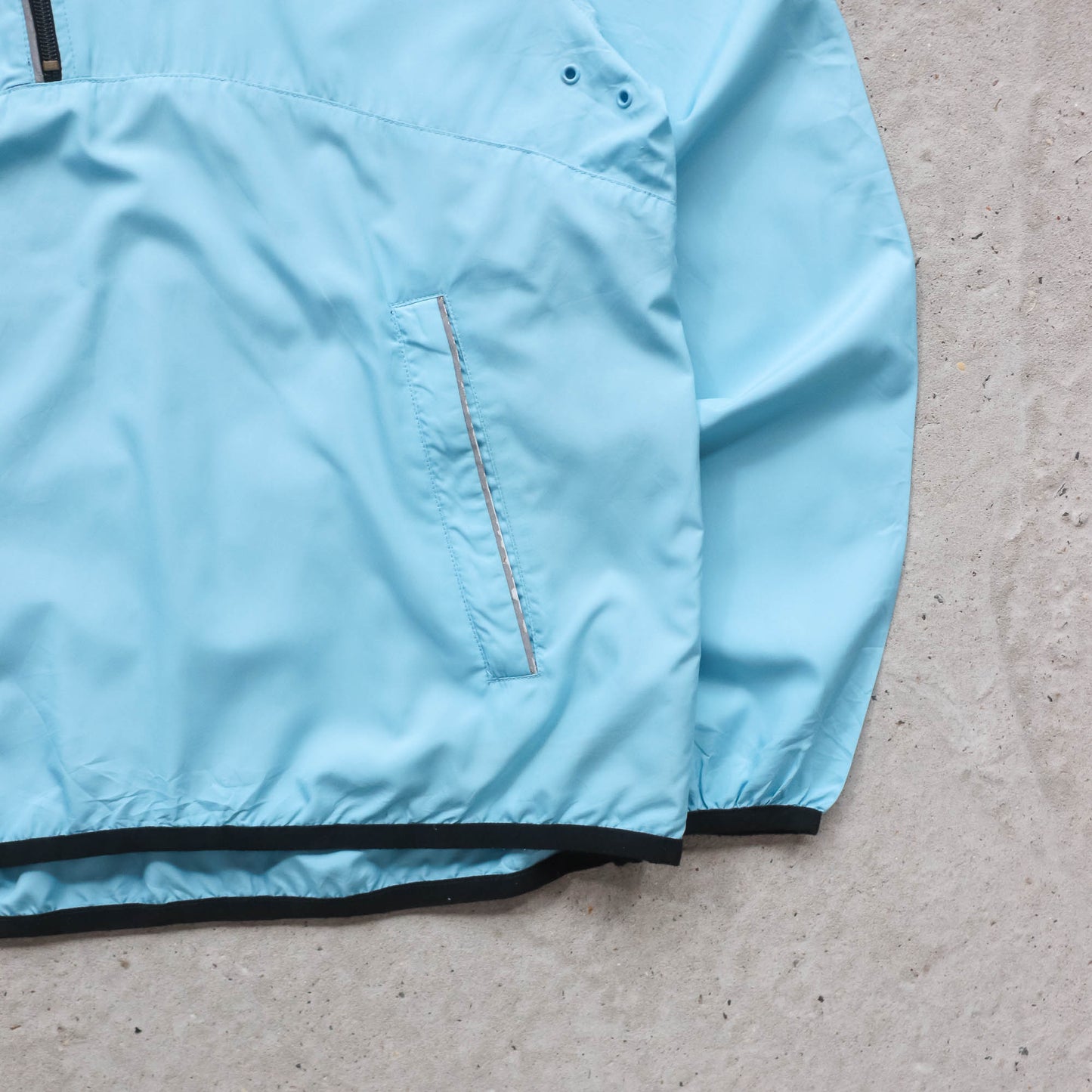 Nike Mini Swoosh 1/2 Zip Windbreaker Jacket - 2000s (Women's L)