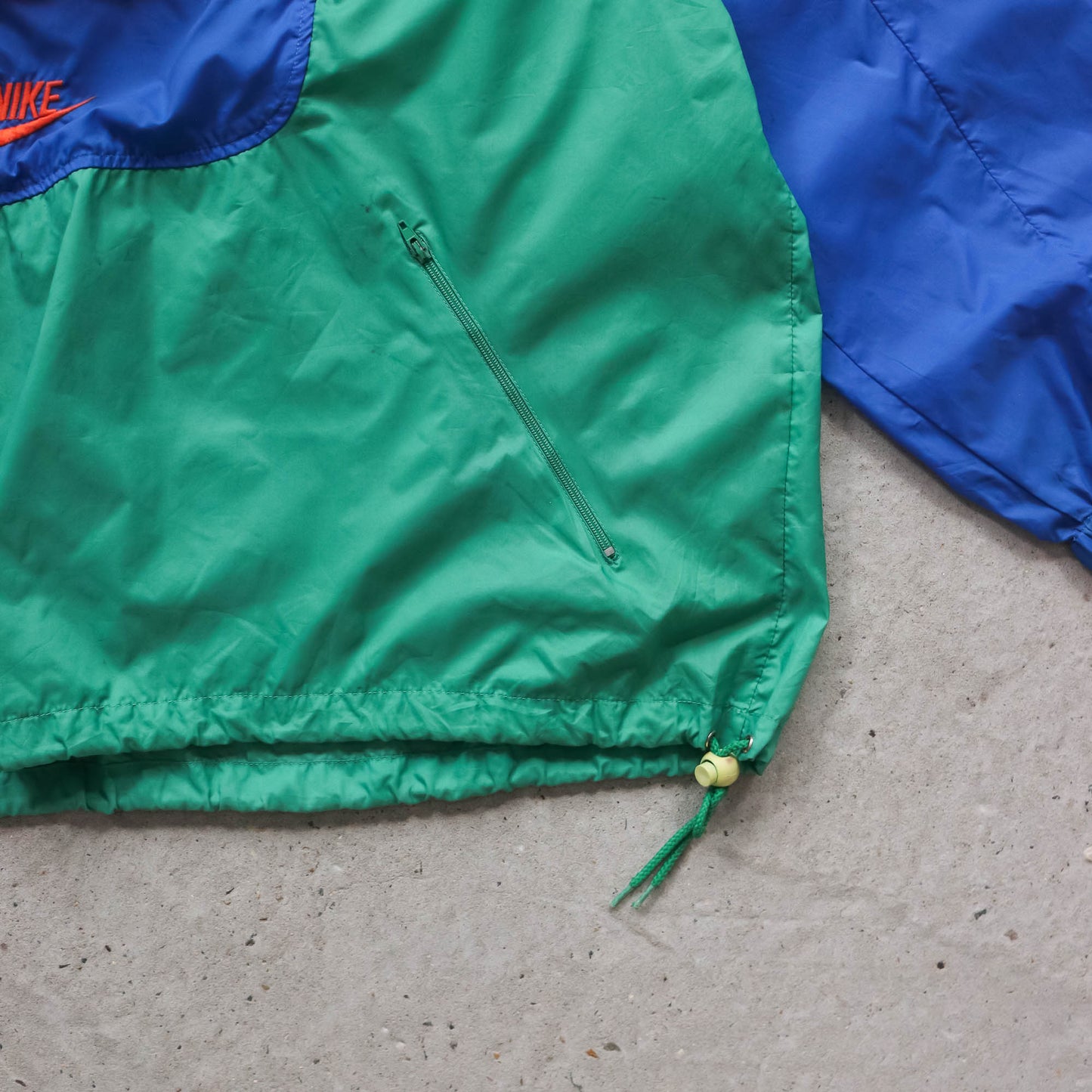 Nike Colourblock 1/4 Zip Windbreaker Jacket - 90s (XL)