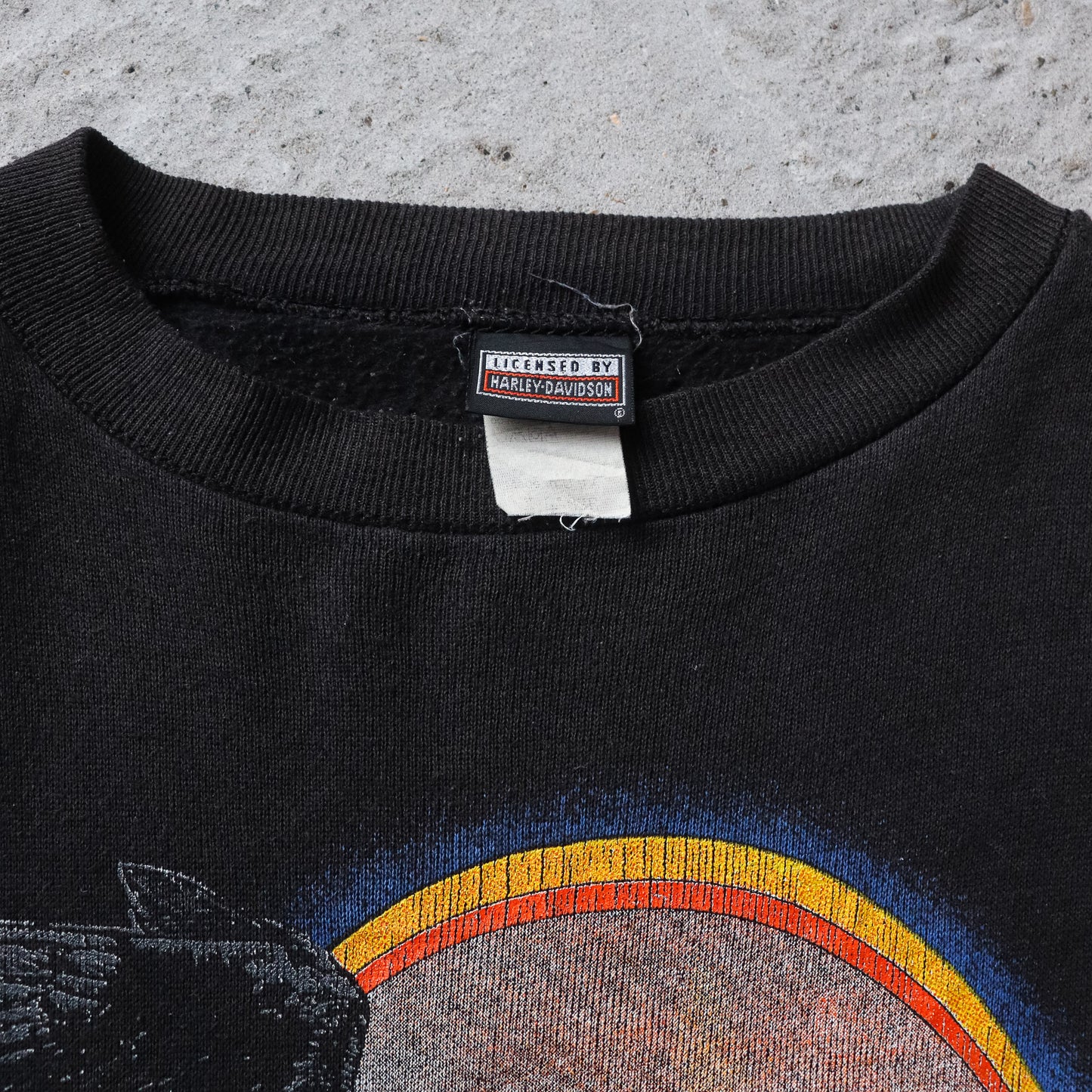 Vintage 80s Harley Davidson Country Sweatshirt - XL