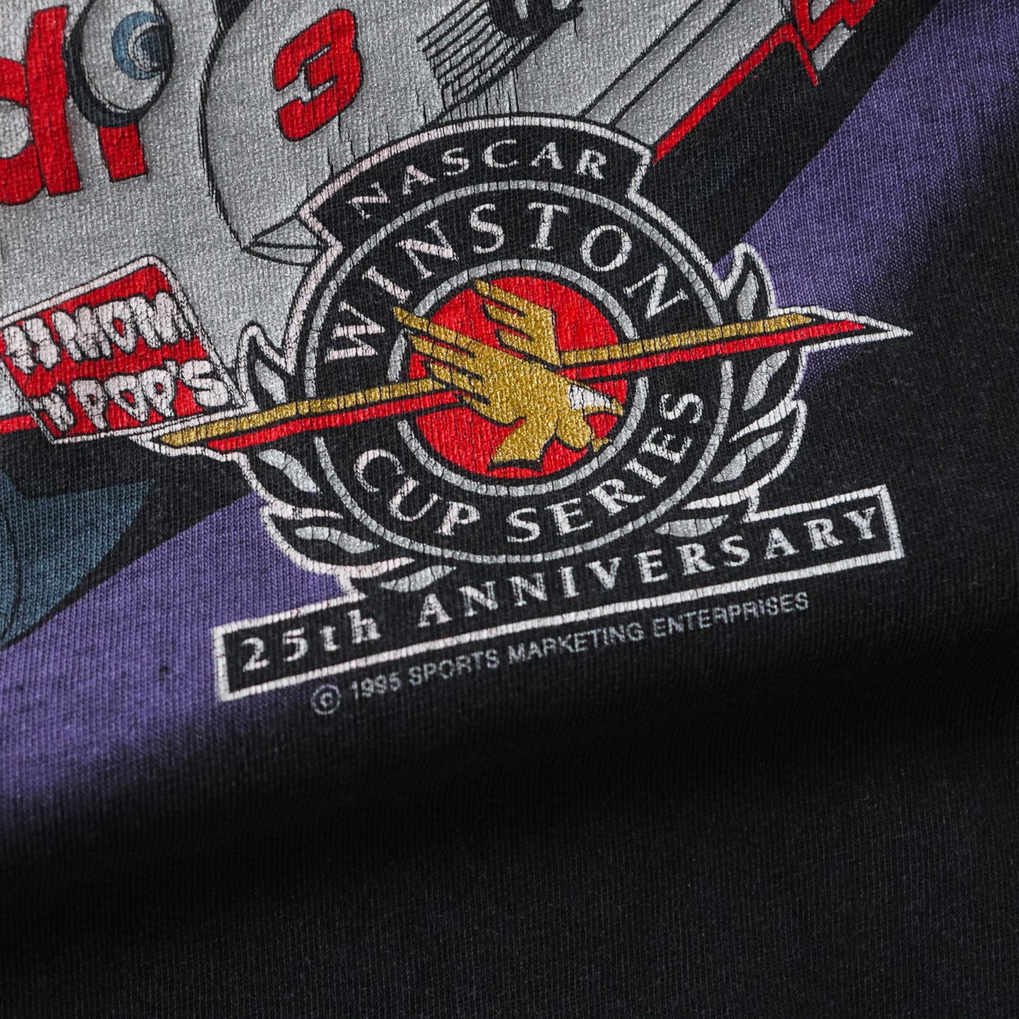 Vintage 1995 Dale Earnhardt Winston Cup NASCAR Tee - XL - AL Vintage