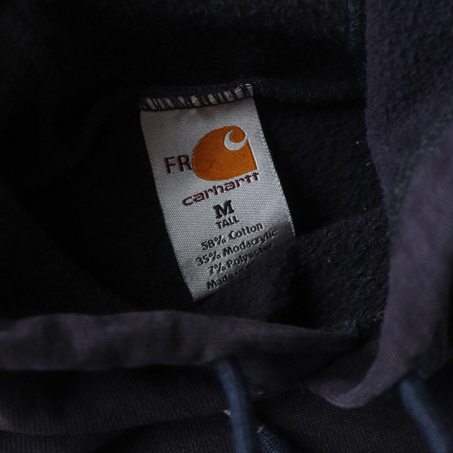Vintage Carhartt FR Logo Hoodie - M - AL Vintage