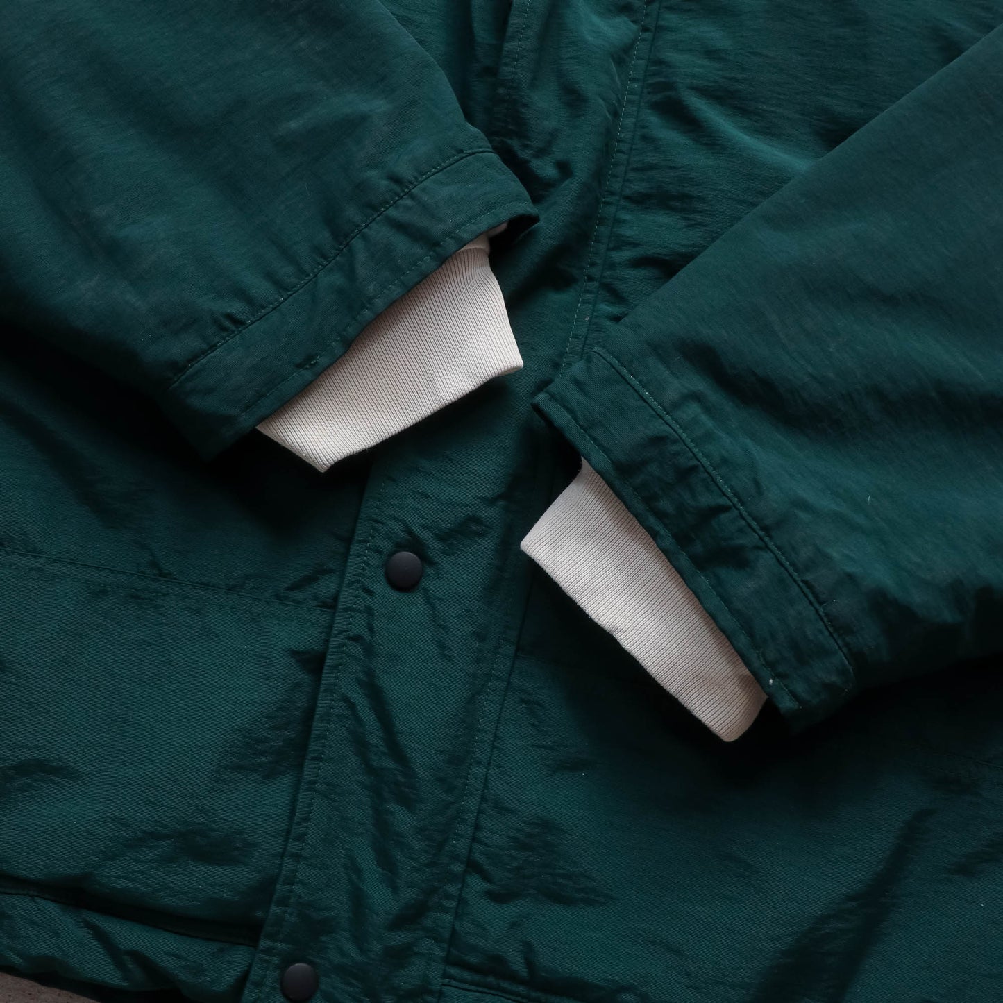 Nike Big Swoosh Fleece Lined Coach Jacket - 90s (XL)