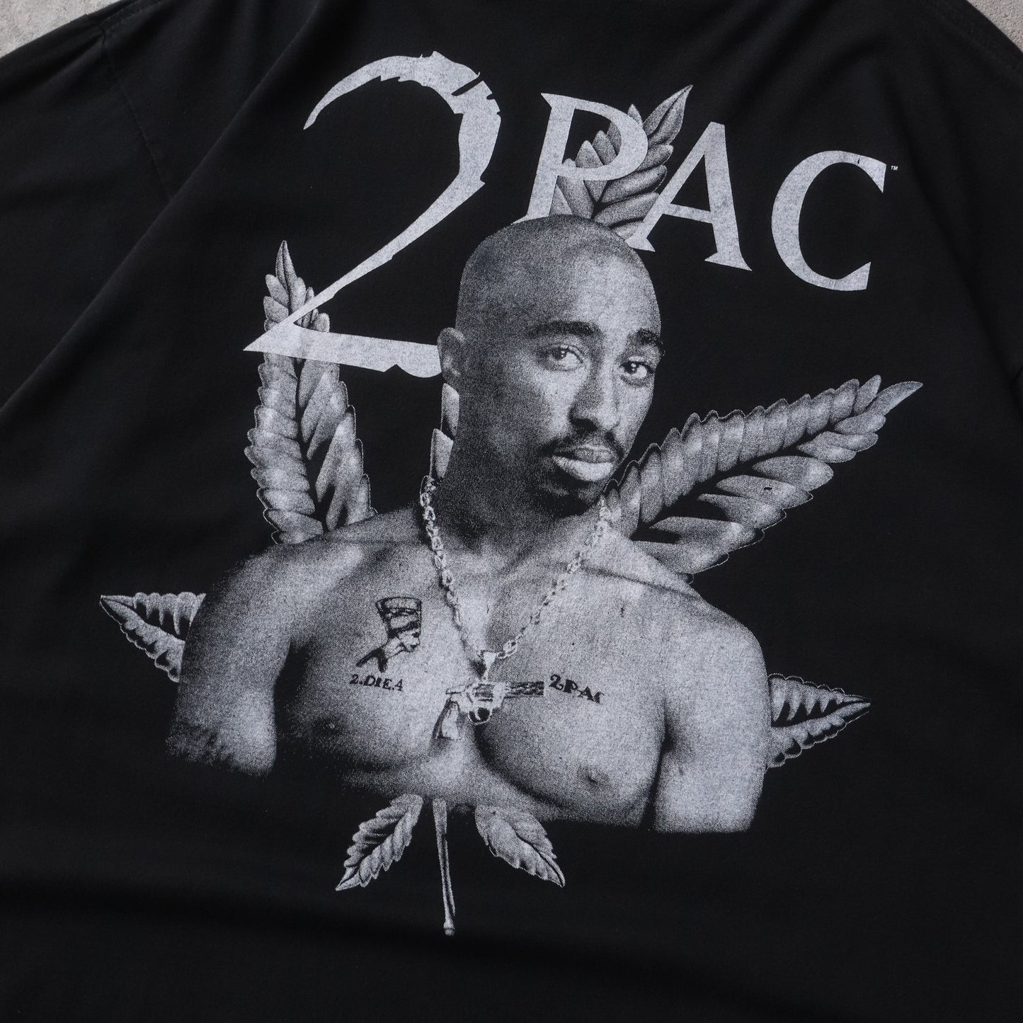 Vintage 90s 2Pac Rap Tee - L