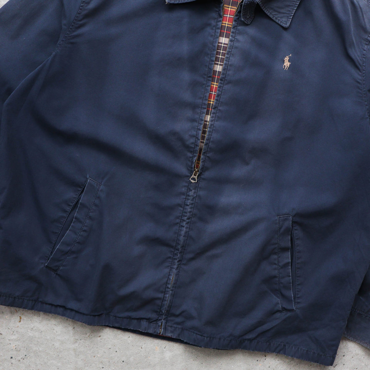 Polo Ralph Lauren Plaid Lined Harrington Jacket - 2000s (XXL)