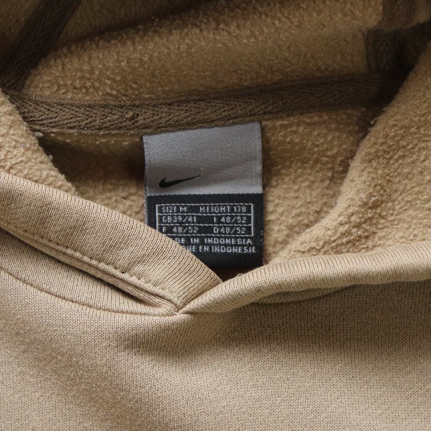 Vintage 2000s Nike Swoosh Hoodie - M