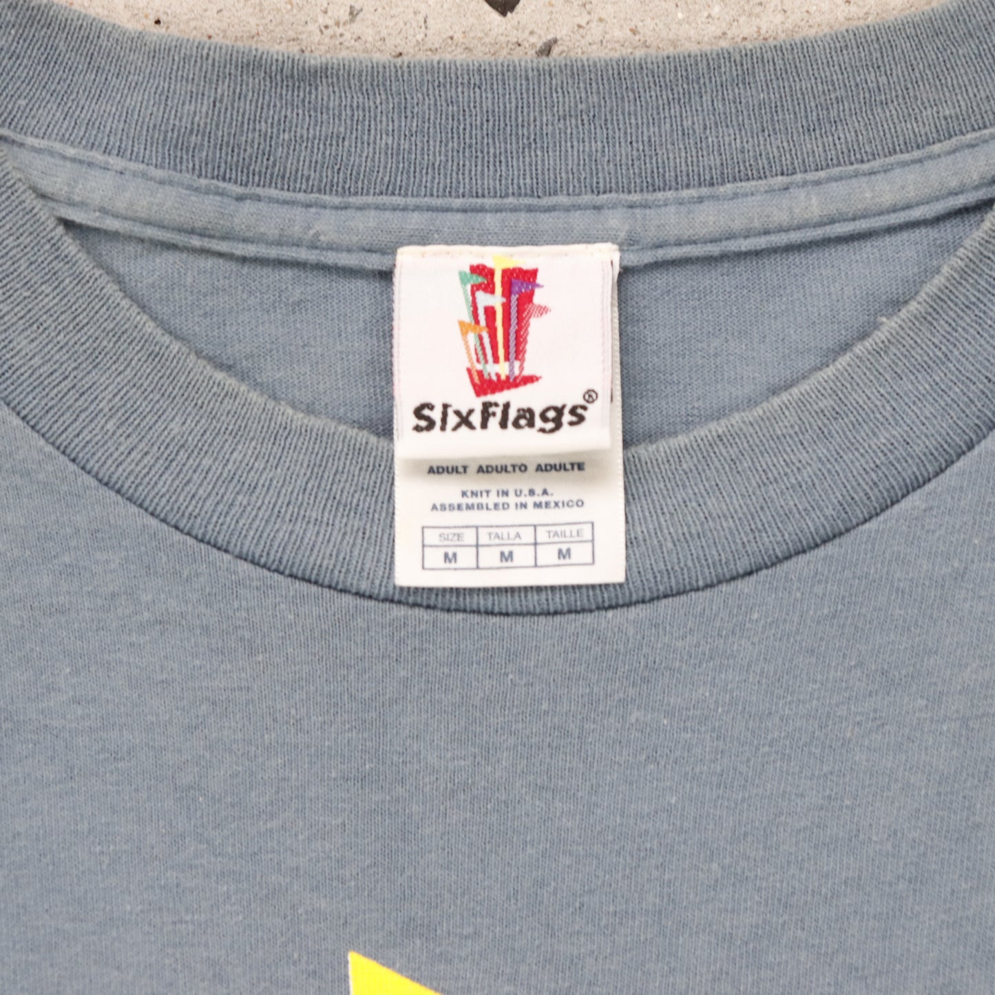 Vintage 2000s Six Flags Bugs Bunny Tee - M