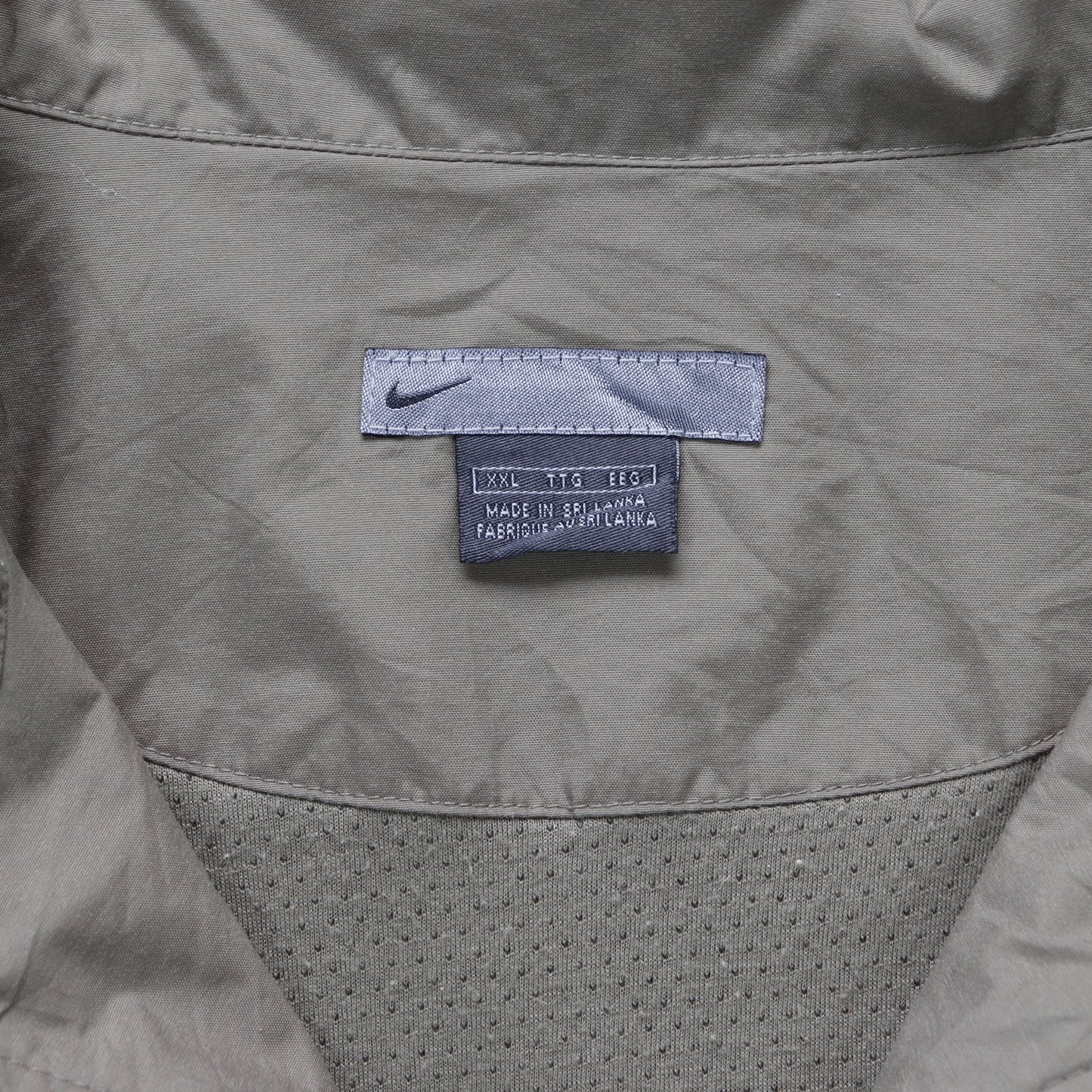 Vintage 2000s Nike Mini Swoosh Windbreaker Jacket - XXL