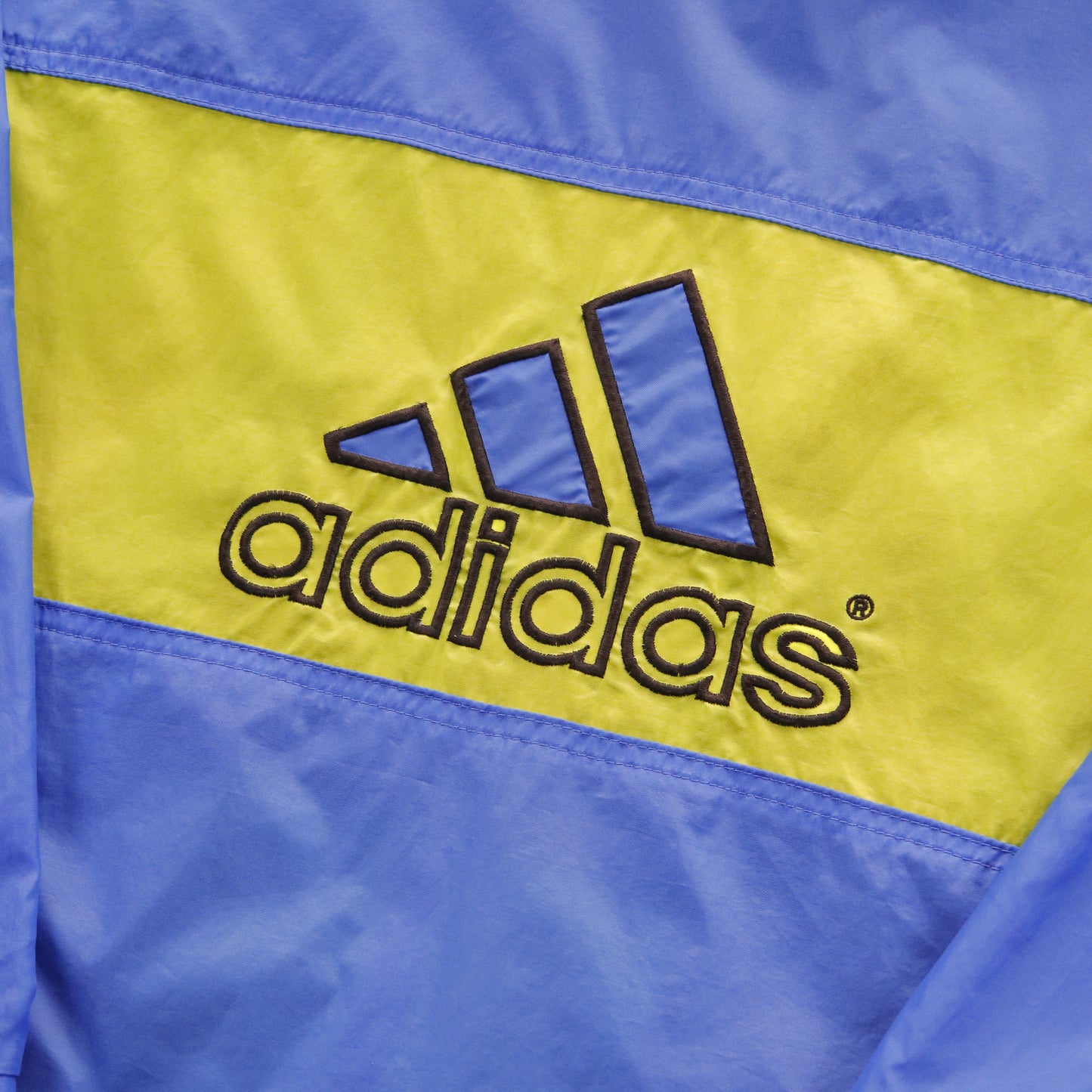 Vintage 90s Adidas Two-Tone Light Jacket - L