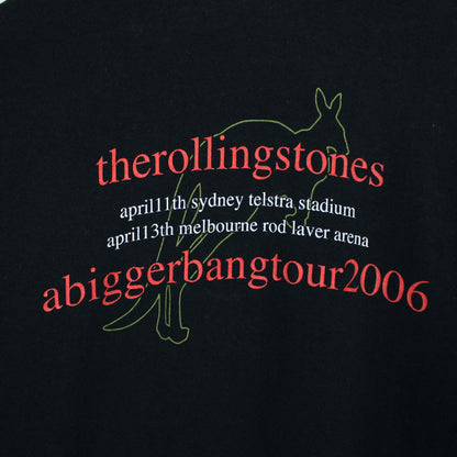 2006 Rolling Stones Bigger Bang Tour Tee - L - AL Vintage