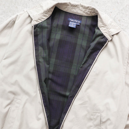 Nautica Plaid Lined Harrington Jacket - 90s (XL)