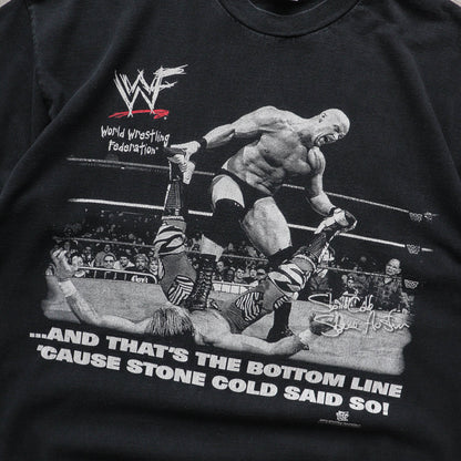 Stone Cold Steve Austin Bottom Line WWF Tee – 1997 (XL)
